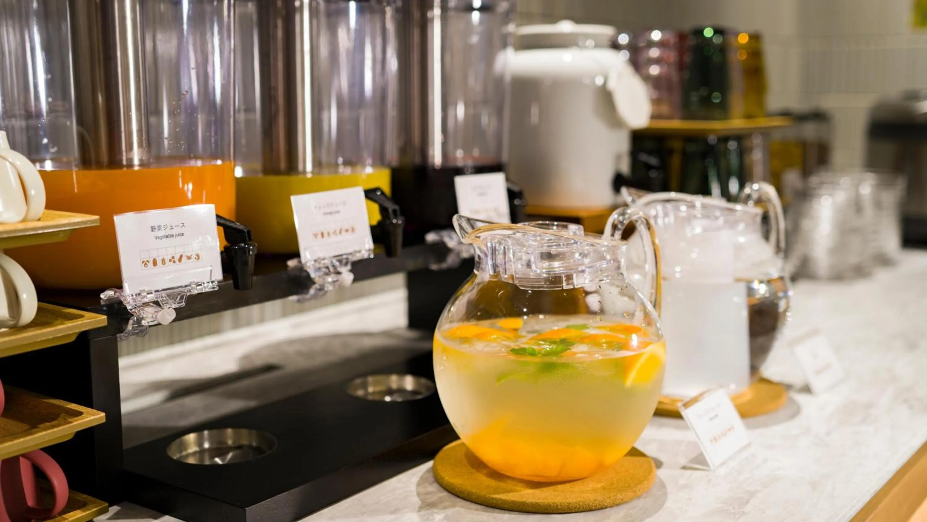 Food and drinks in GRIDS PREMIUM HOTEL OTARU