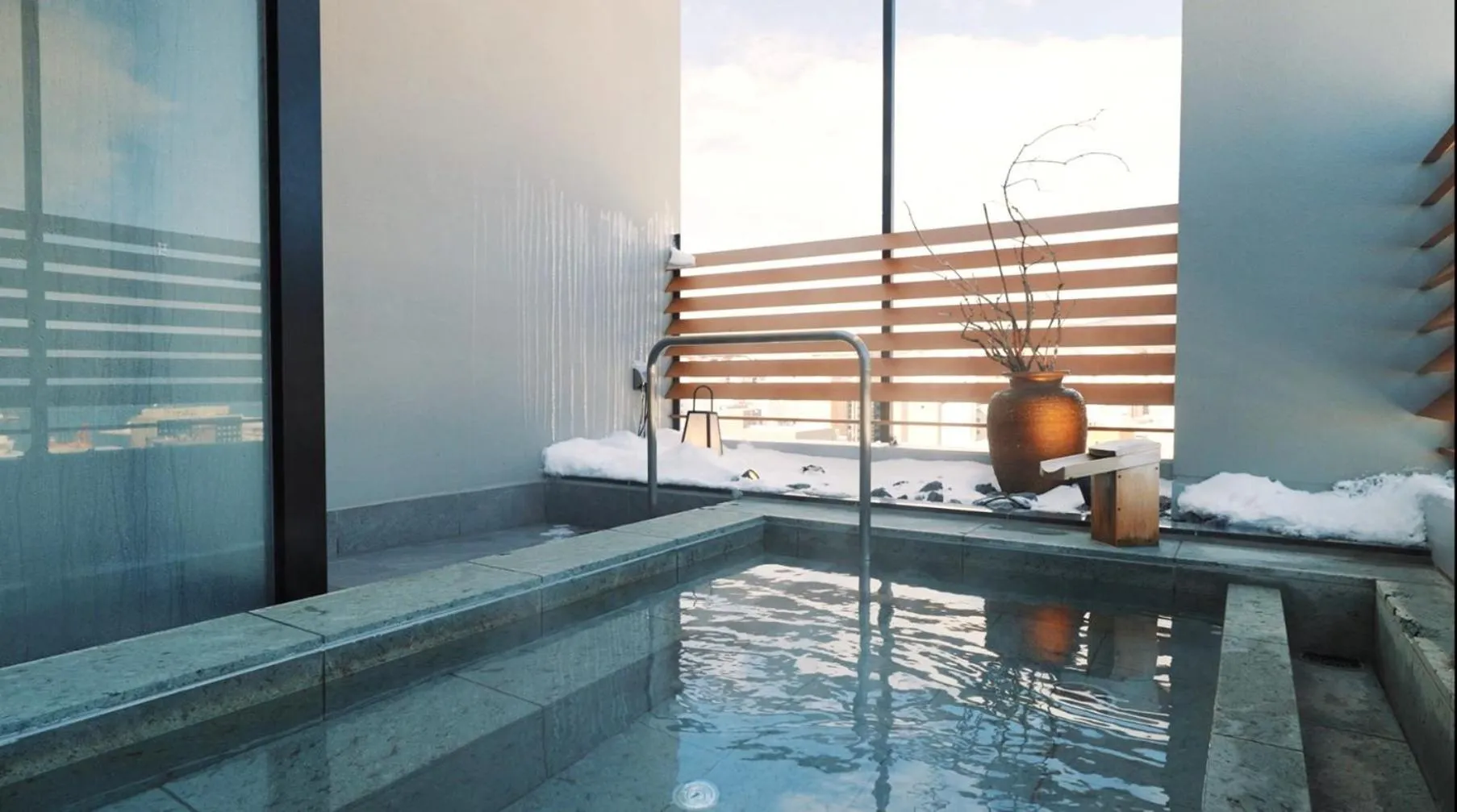 Open Air Bath in GRIDS PREMIUM HOTEL OTARU