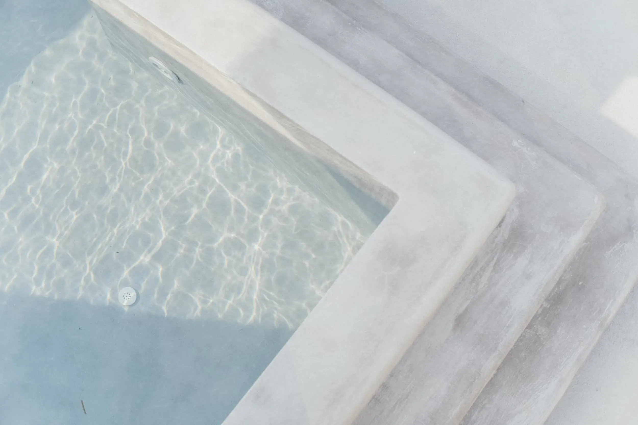 Swimming pool in Concrete Retreat Villa