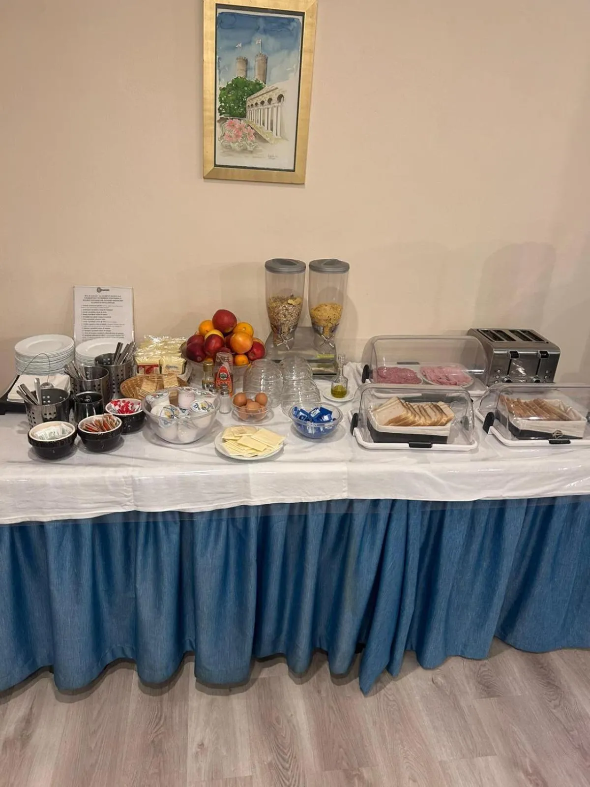 Breakfast in Hotel Bellevue