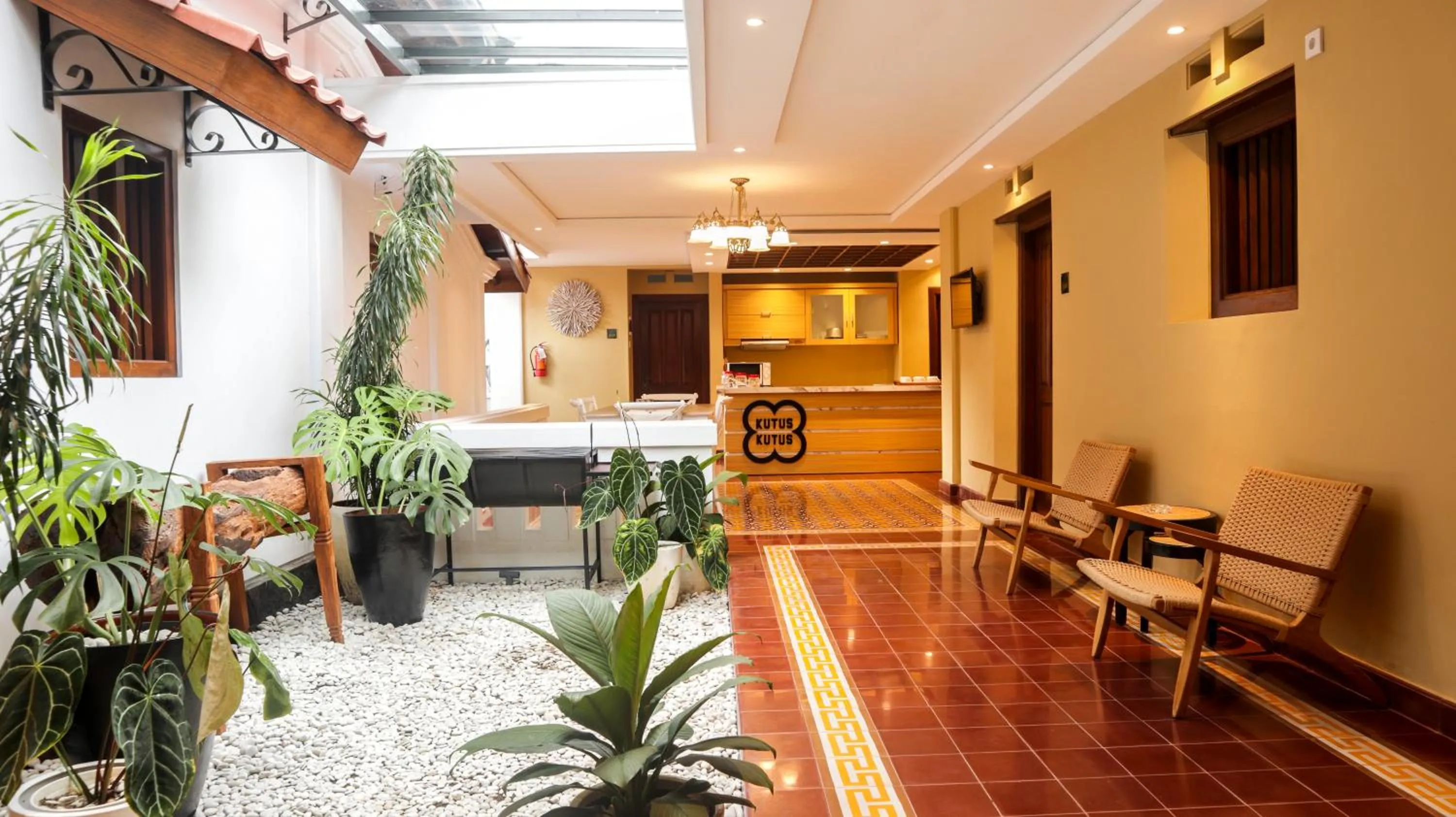 Lobby or reception in Omah Siliran Heritage