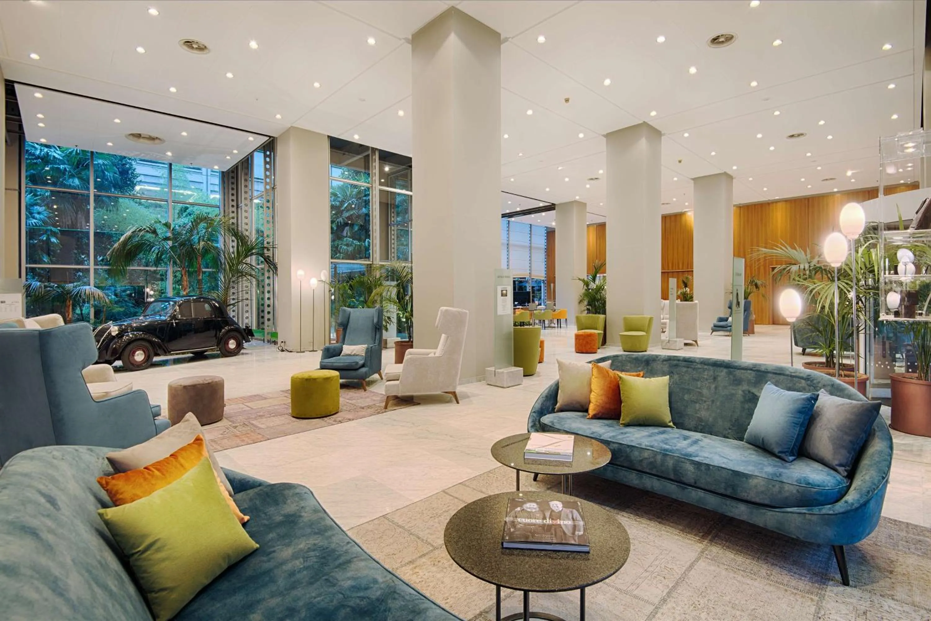 Lobby or reception in NH Torino Lingotto Congress