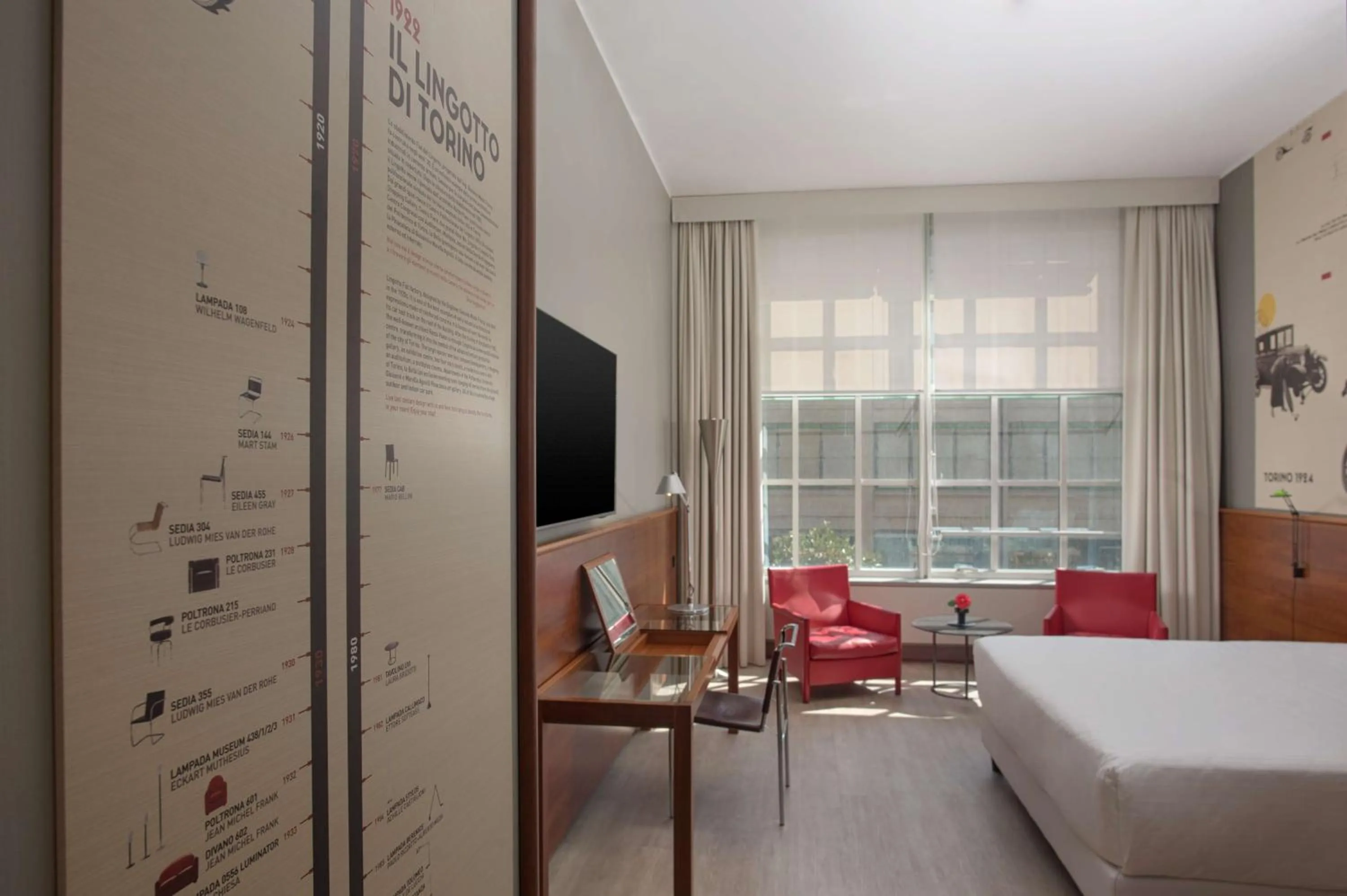 Bedroom, Bed in NH Torino Lingotto Congress