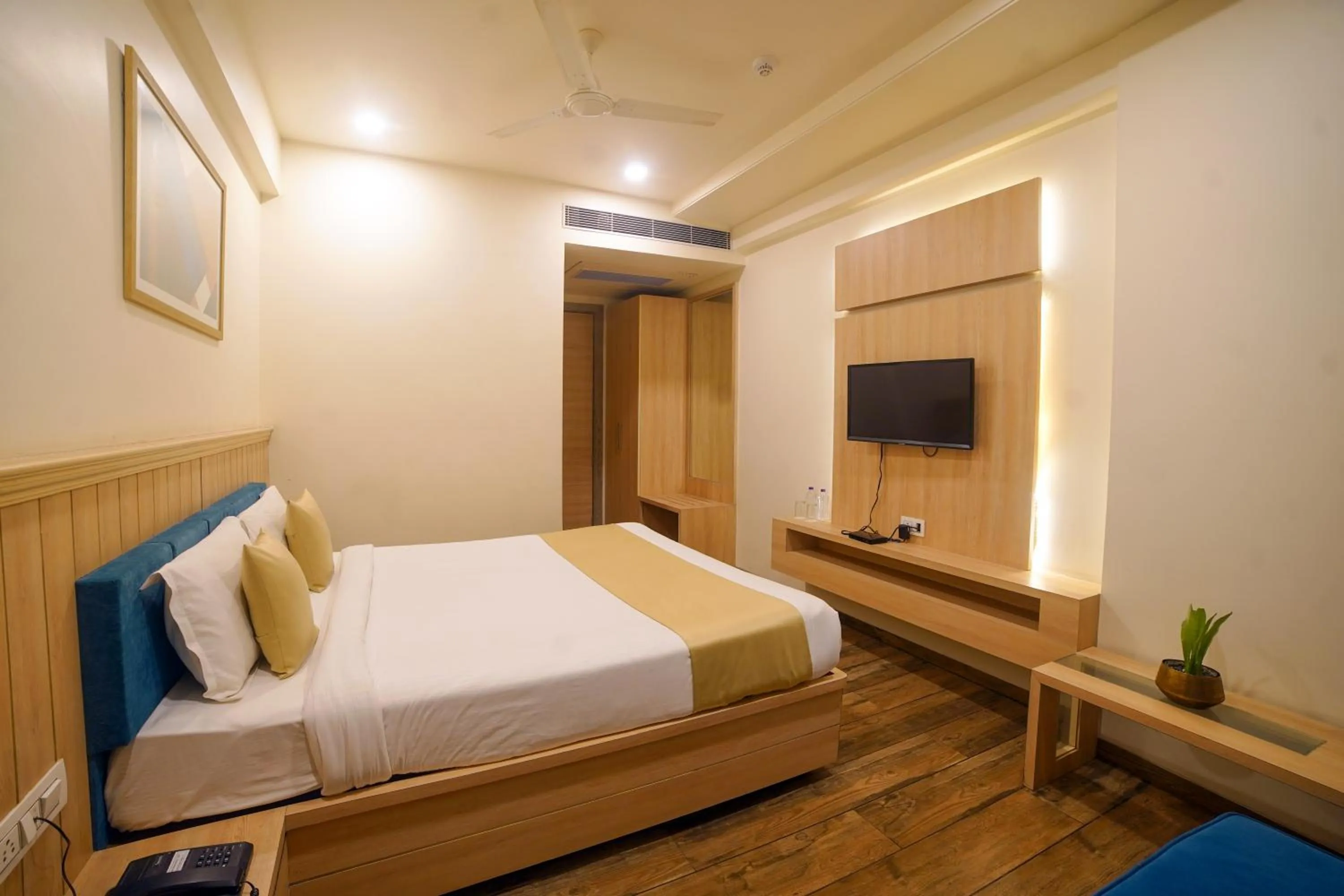 TV and multimedia, Bed in Hotel Centre Park Bhopal