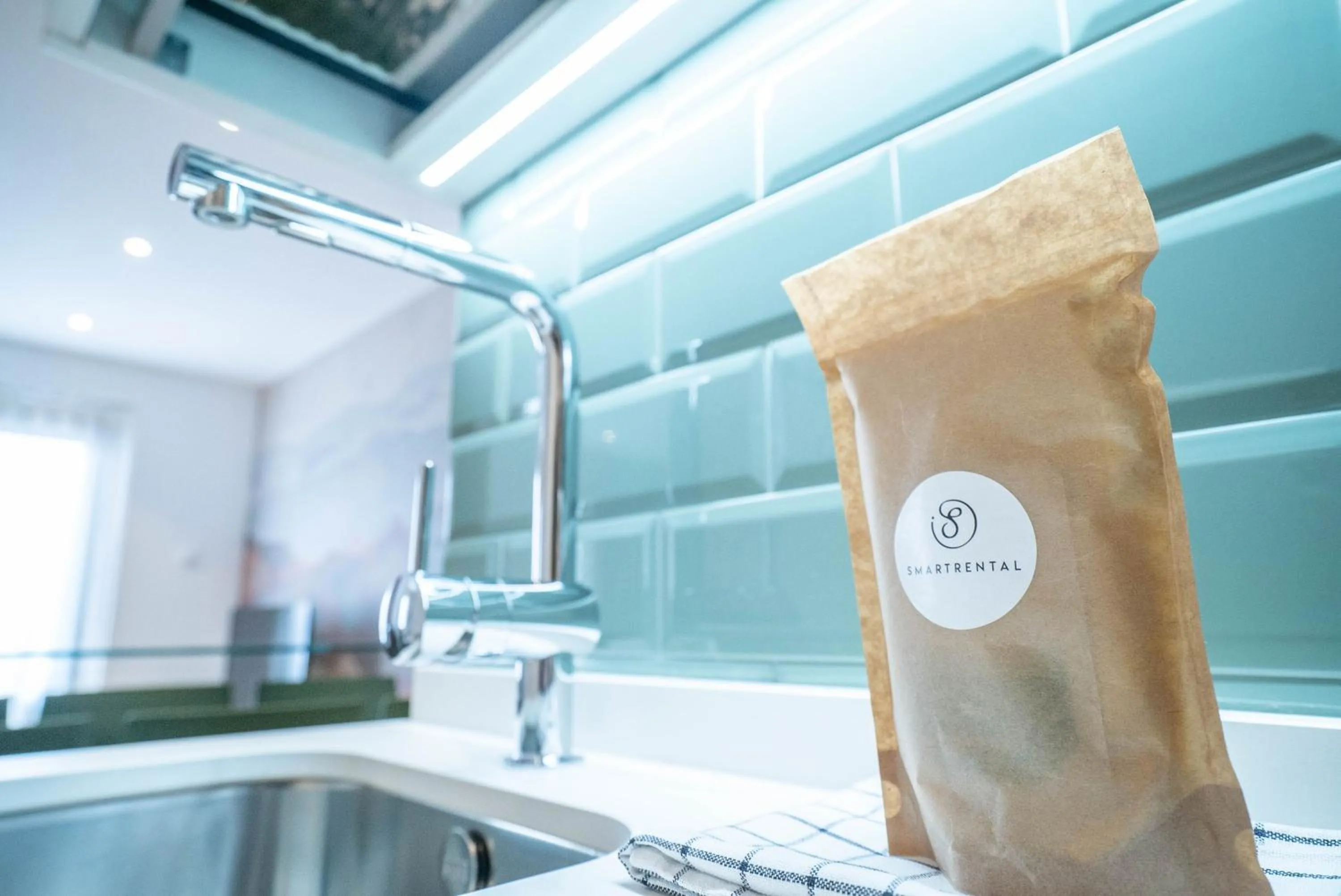 Decorative detail in Smartr Madrid Gran Via Apartments