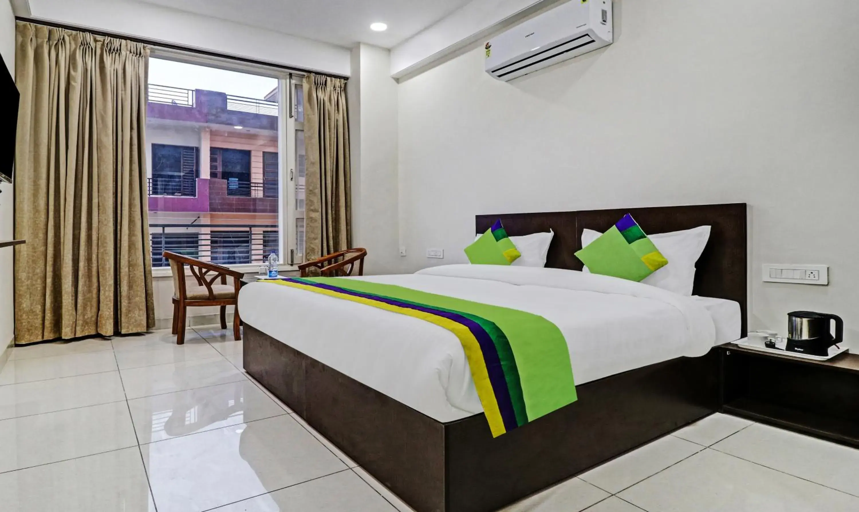 Deluxe Double Room - single occupancy in Treebo Kamron Regency Sector 80 Deluxe Double Room - single occupancy in Treebo Kamron Regency Sector 80