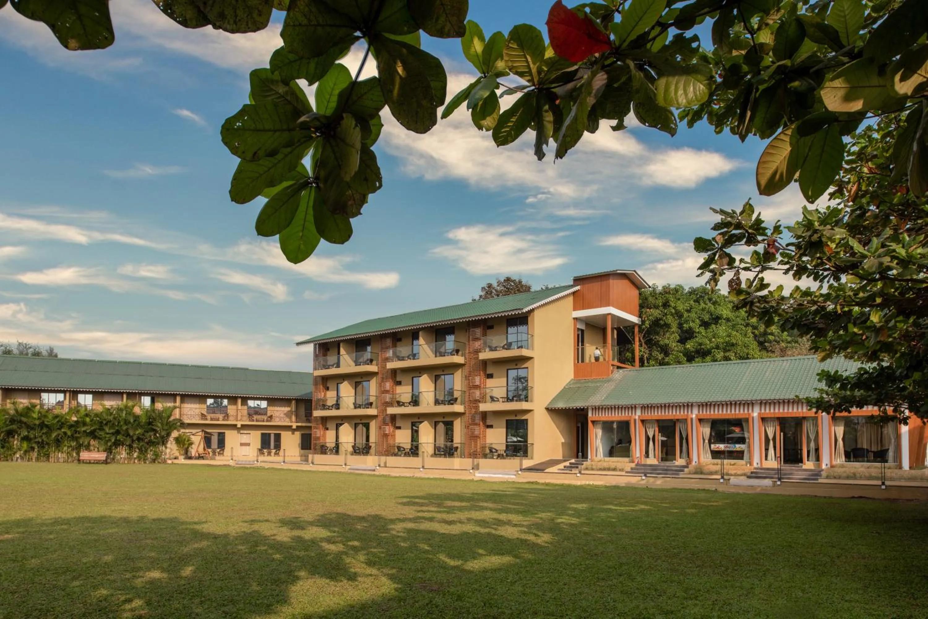 Property building in Paramount Riverfront Resort & Spa, Karjat