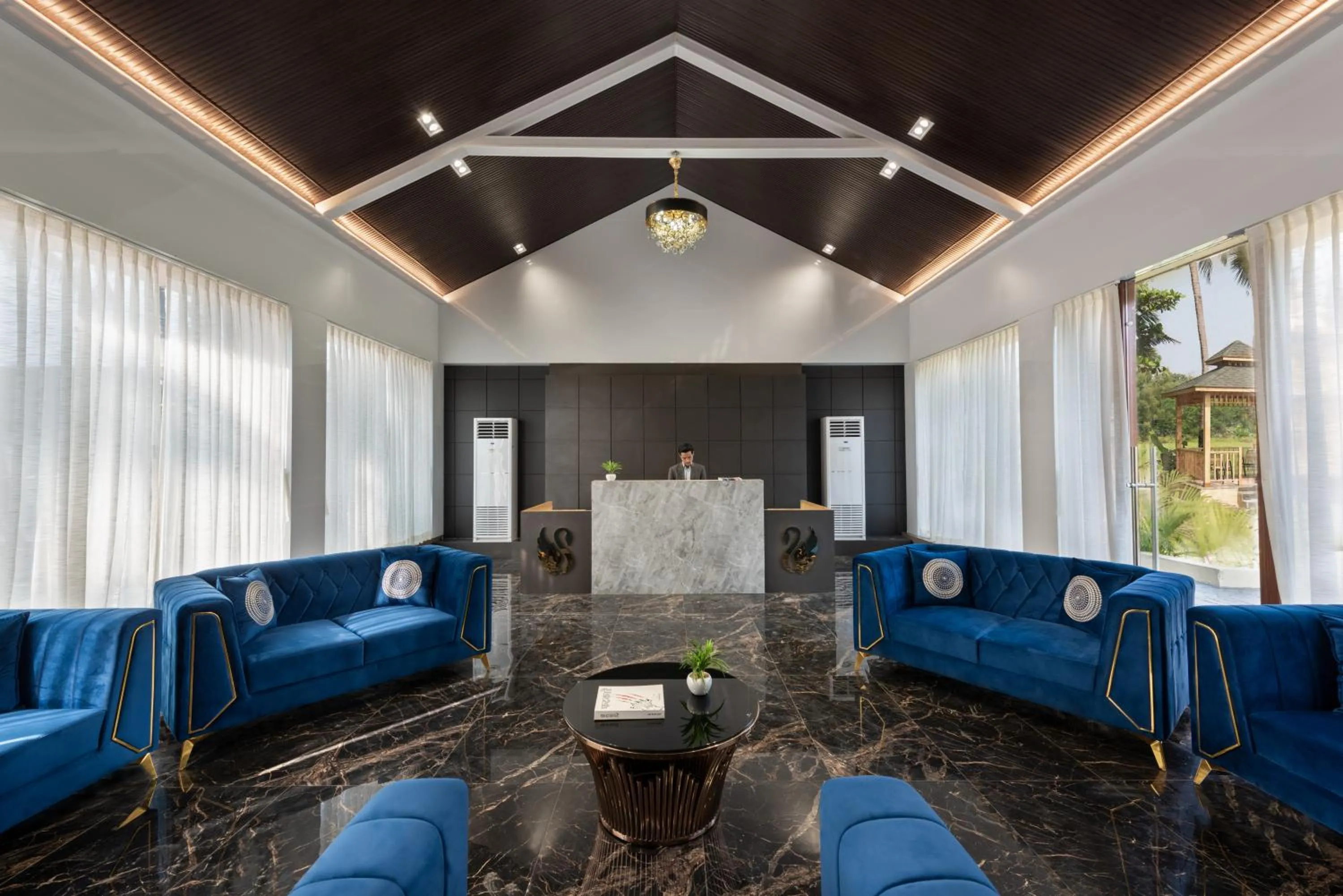 Lobby or reception in Paramount Riverfront Resort & Spa, Karjat