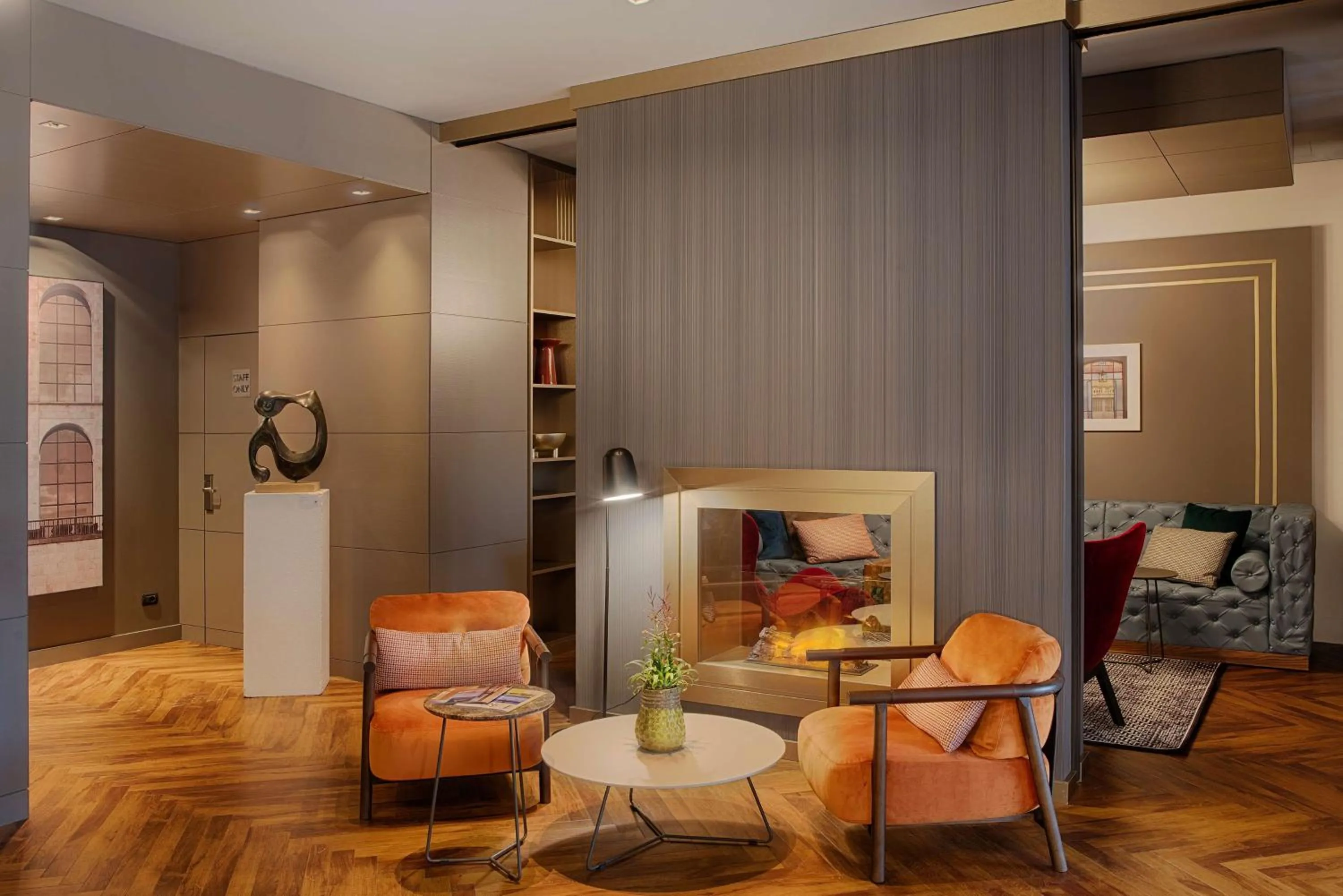 Lobby or reception in NH Collection Milano Touring