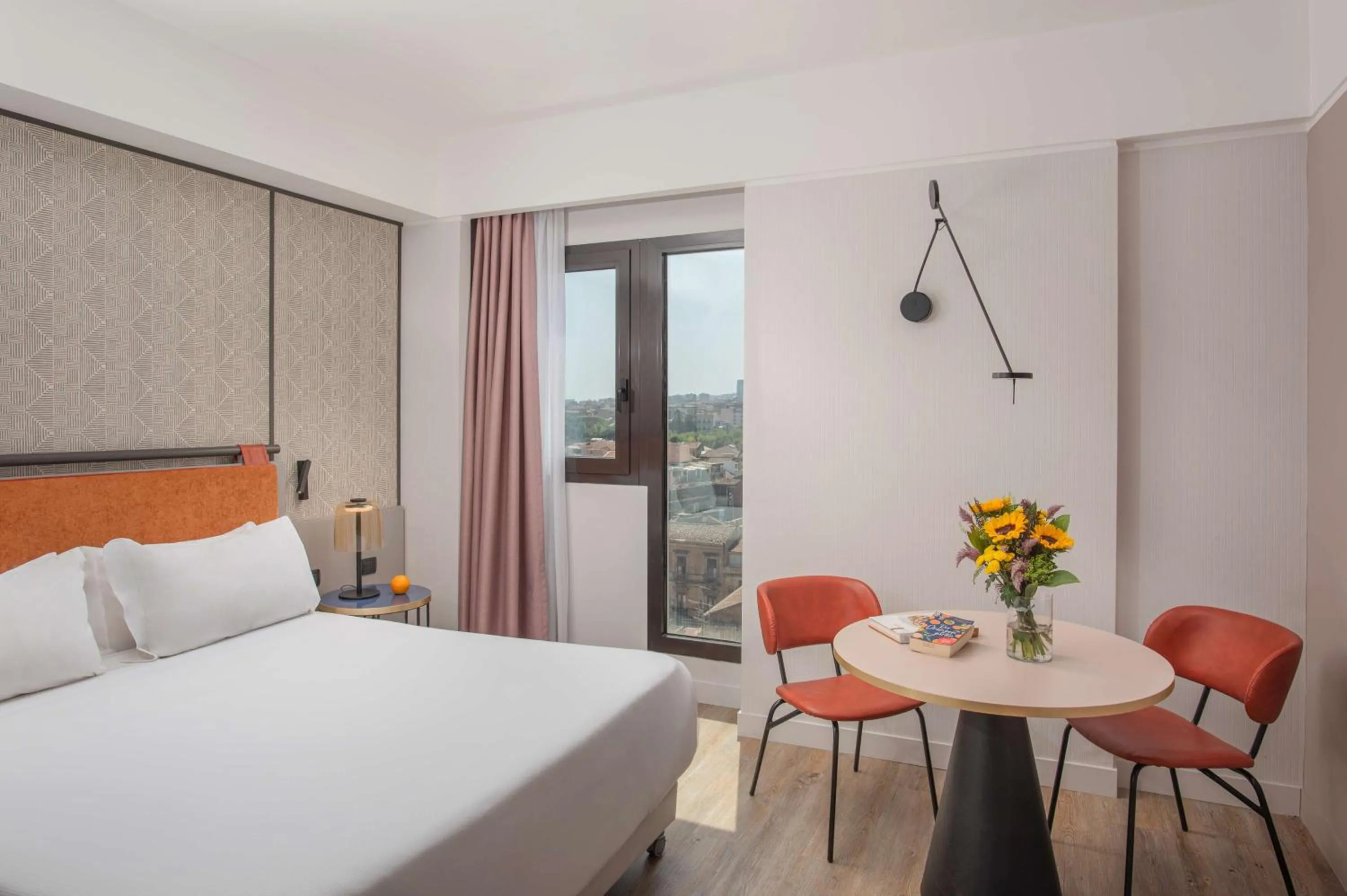 Bedroom, Bed in NH Catania Centro