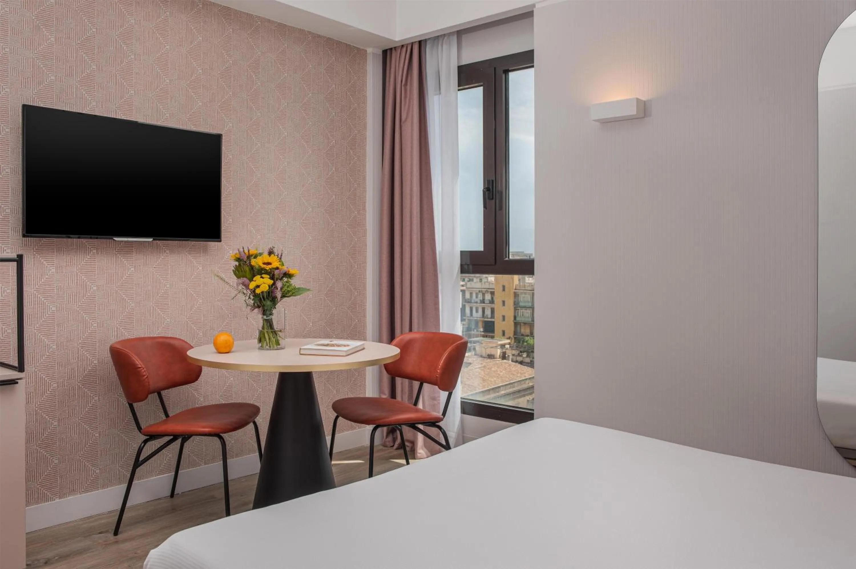 Bedroom, Bed in NH Catania Centro