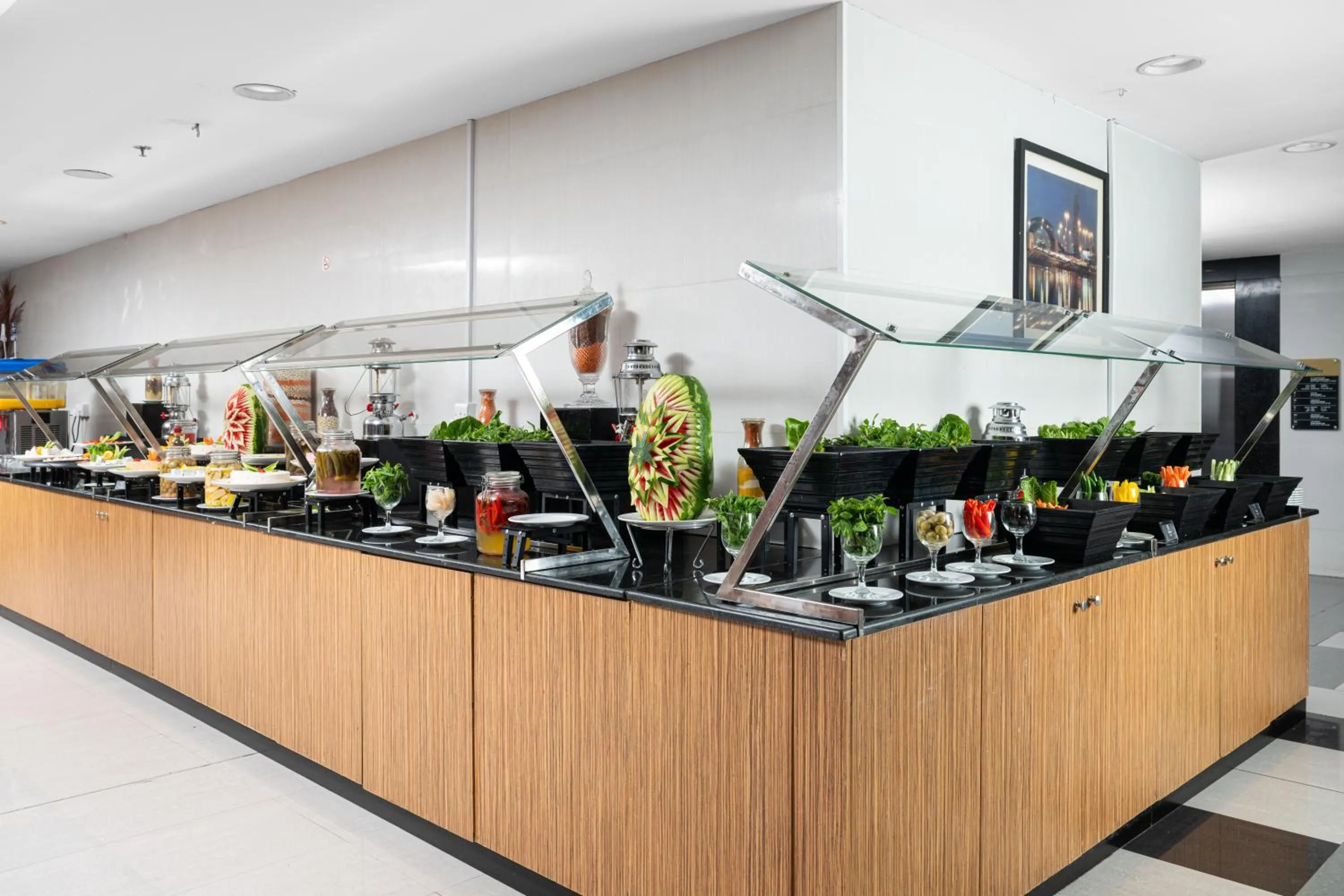 Continental breakfast in Elaf Bakkah Hotel