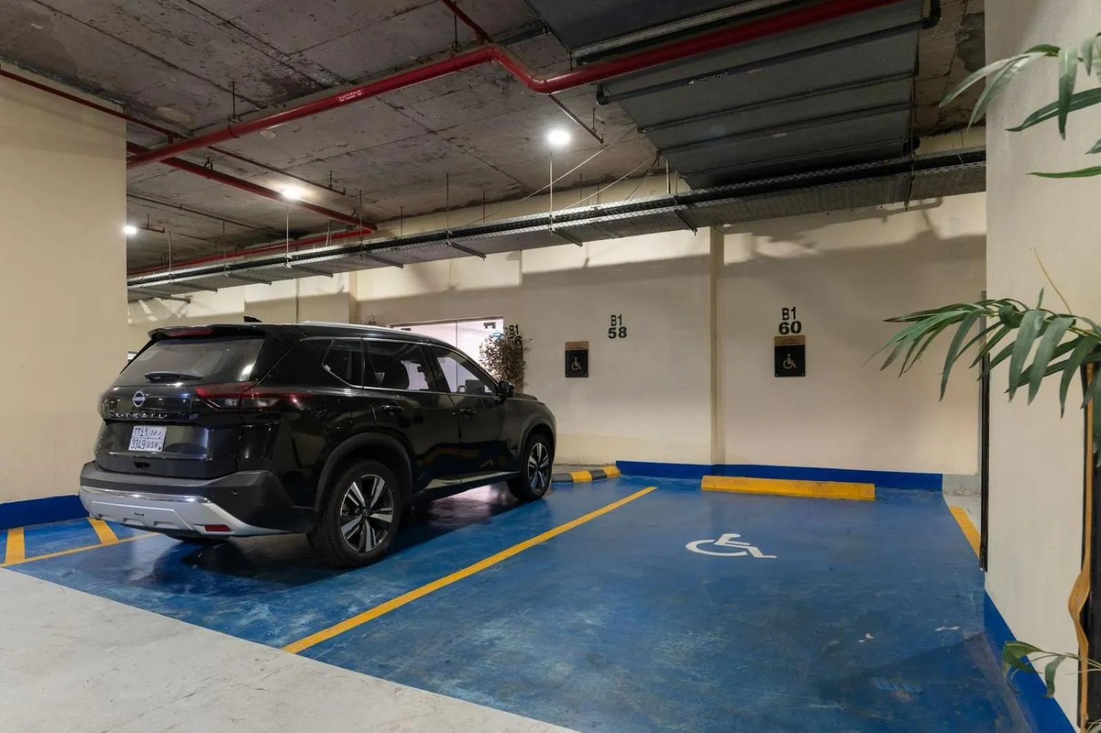 Parking in Elaf Bakkah Hotel