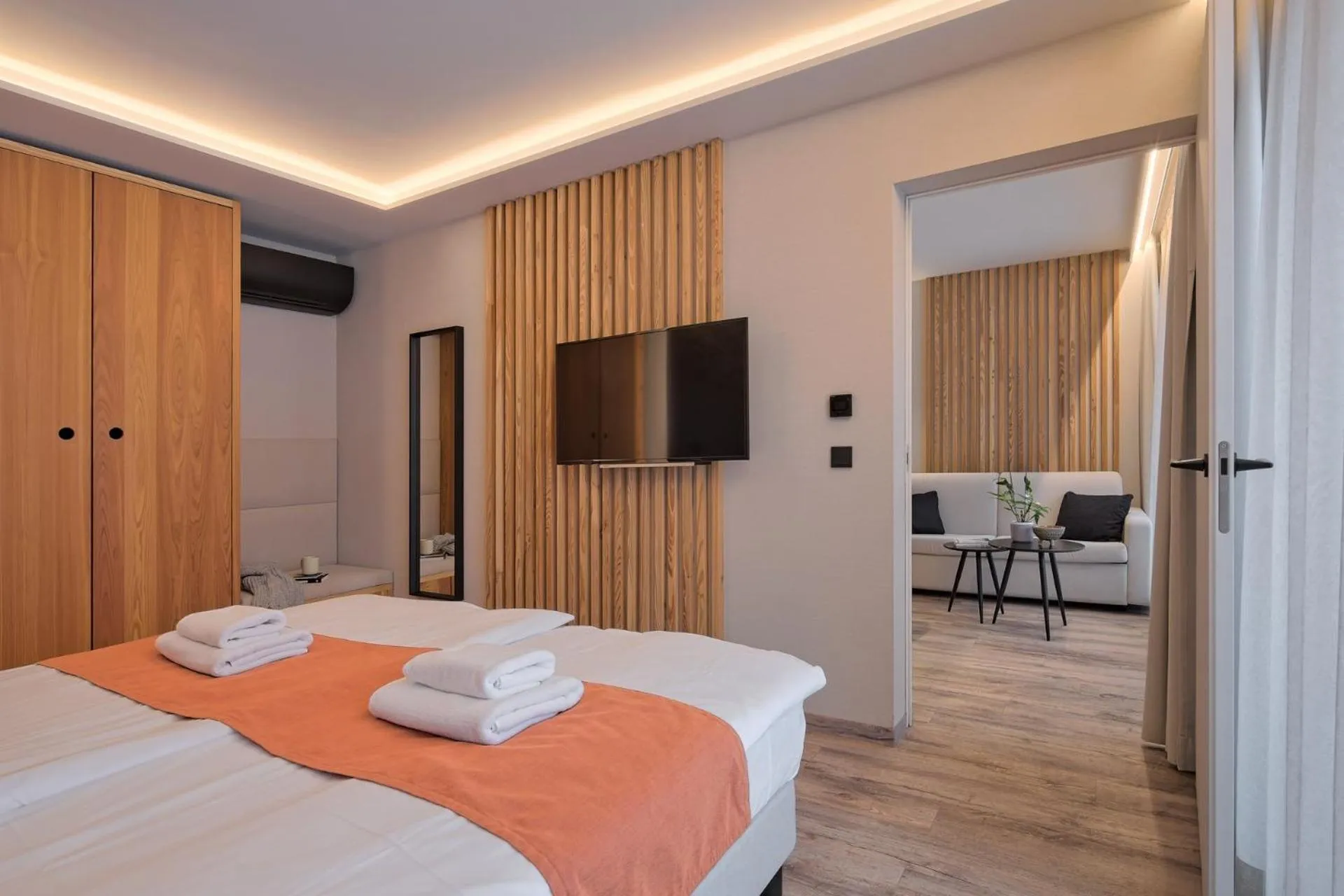 Bedroom, Bed in Harda House Friends & Spa