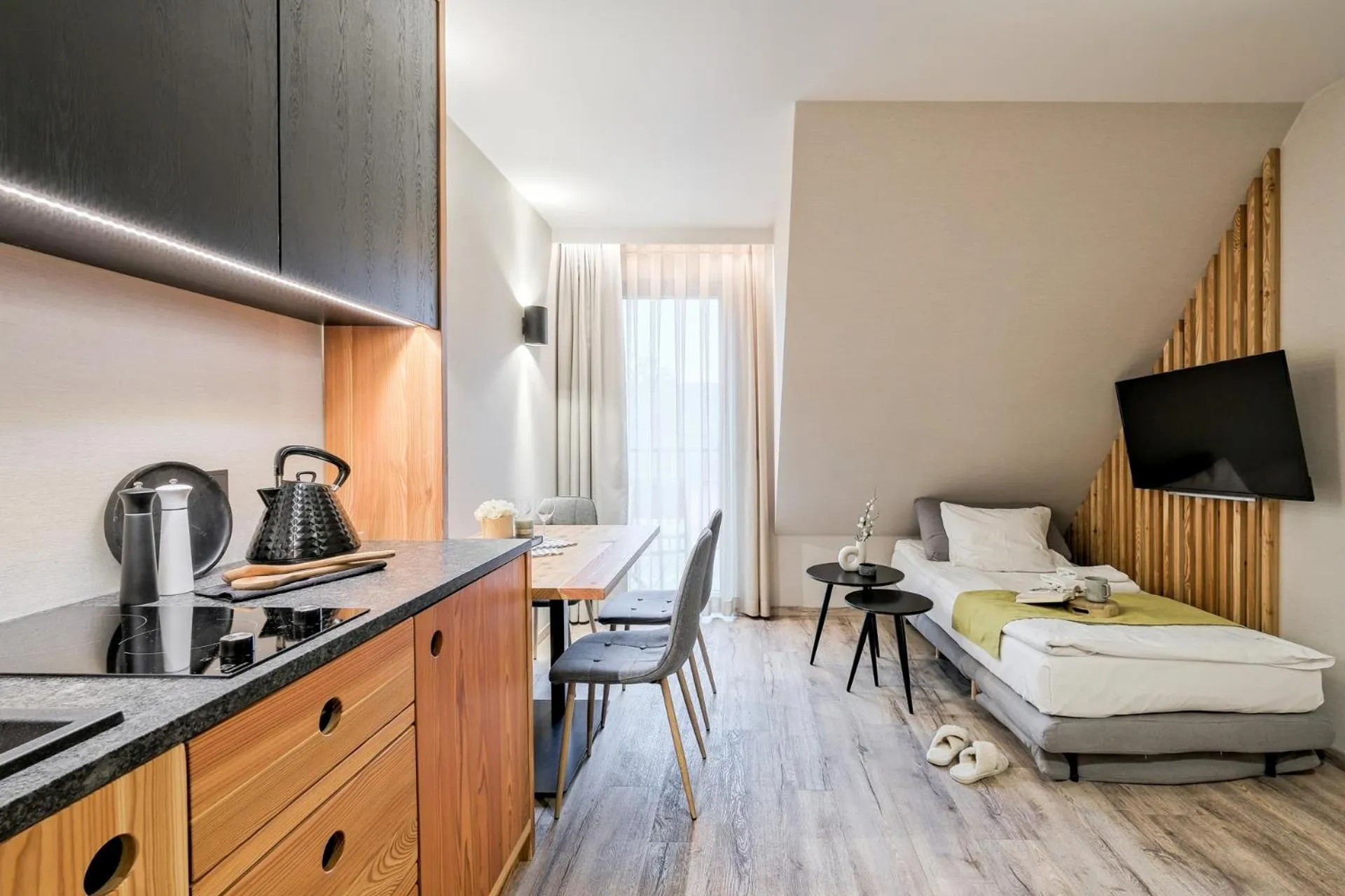 Bed in Harda House Friends & Spa