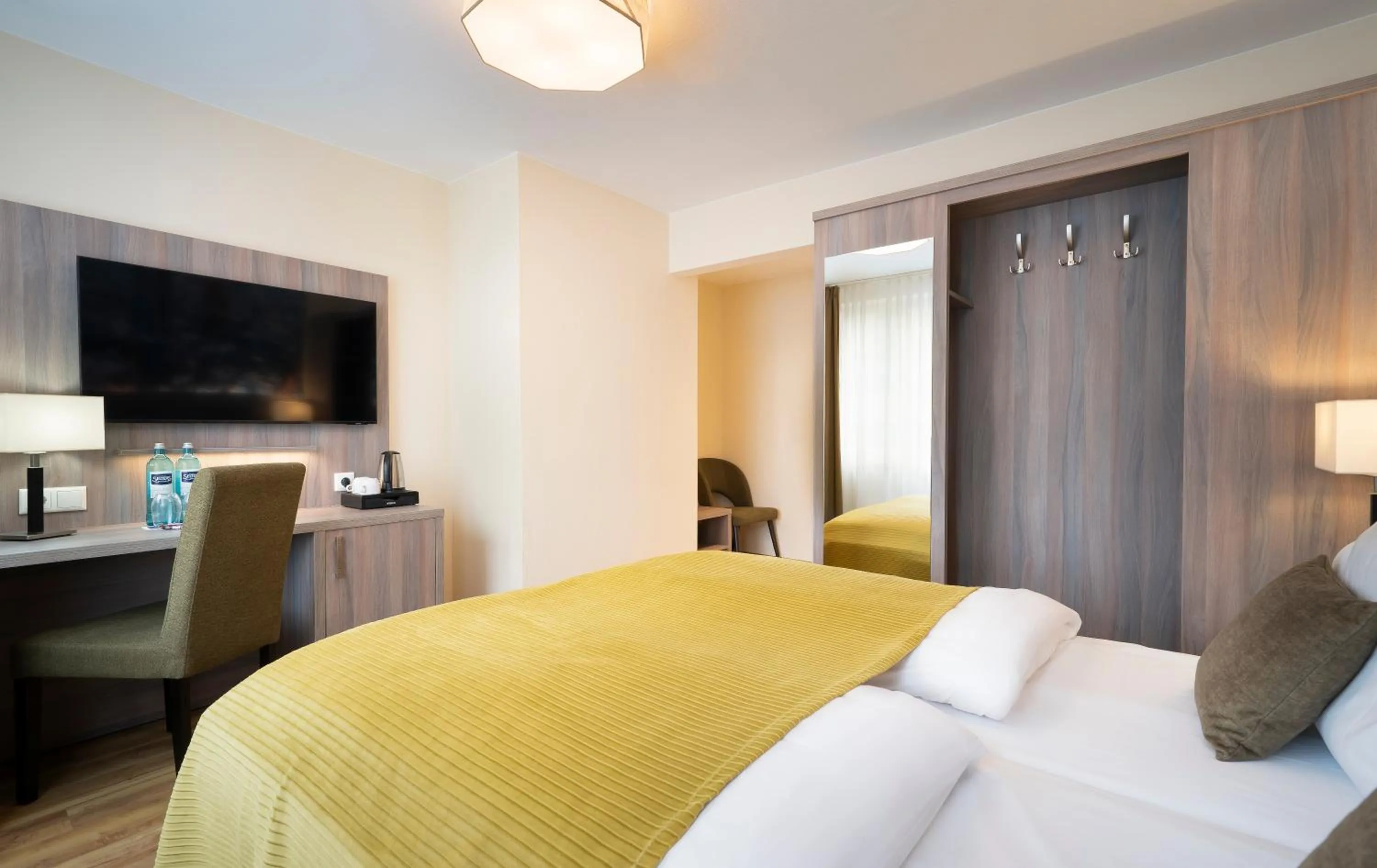 Bed in Sophien Hotel