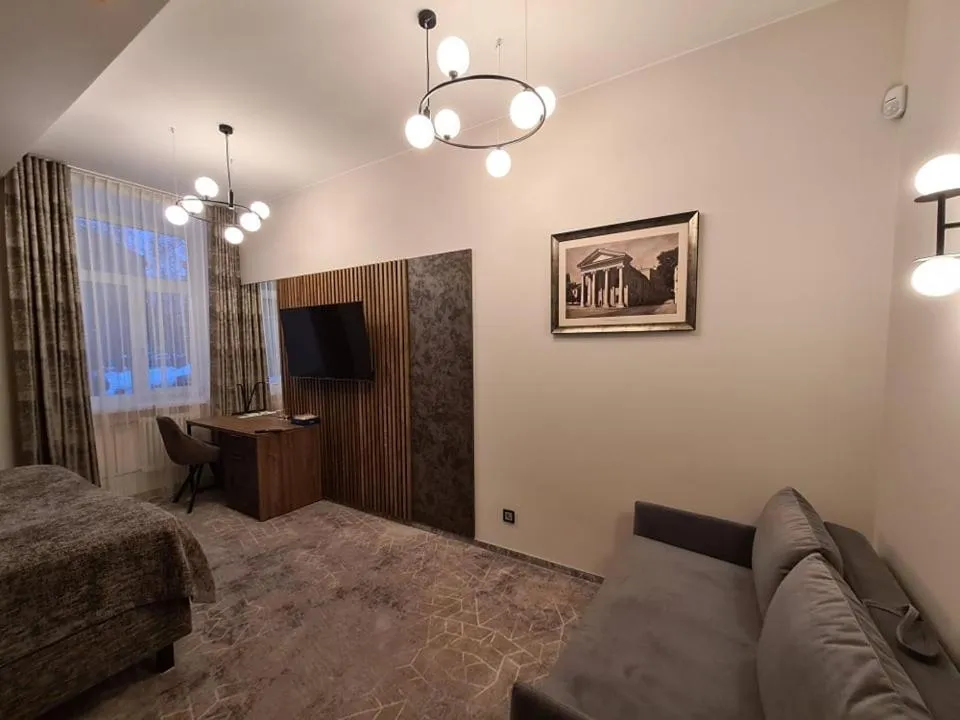 Seating area in Vvinn Hotel