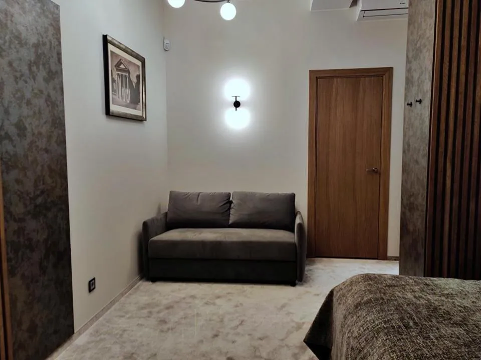 Seating area in Vvinn Hotel