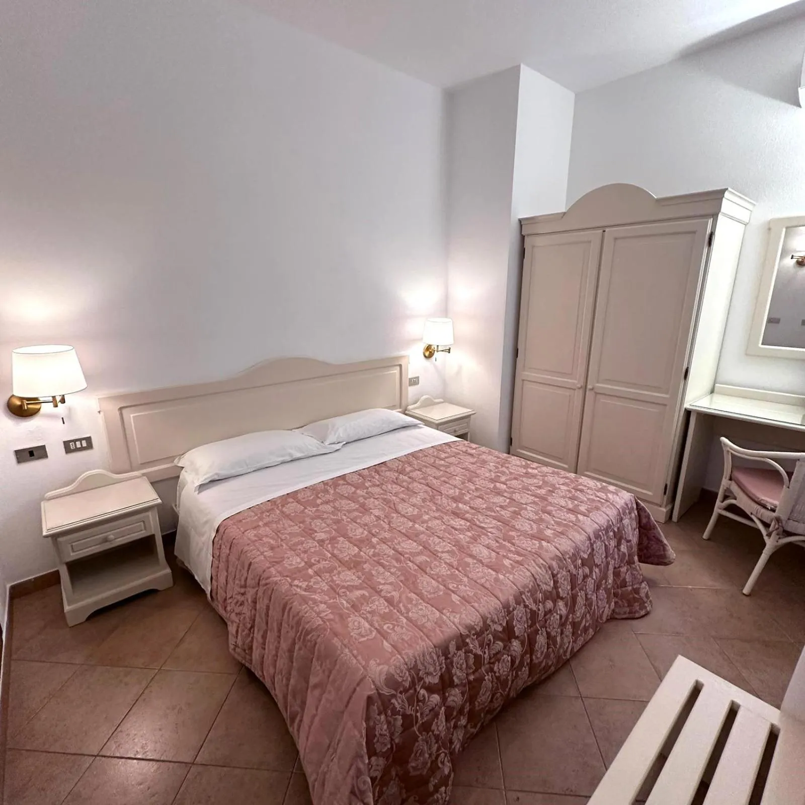 Bed in Hotel Terranova