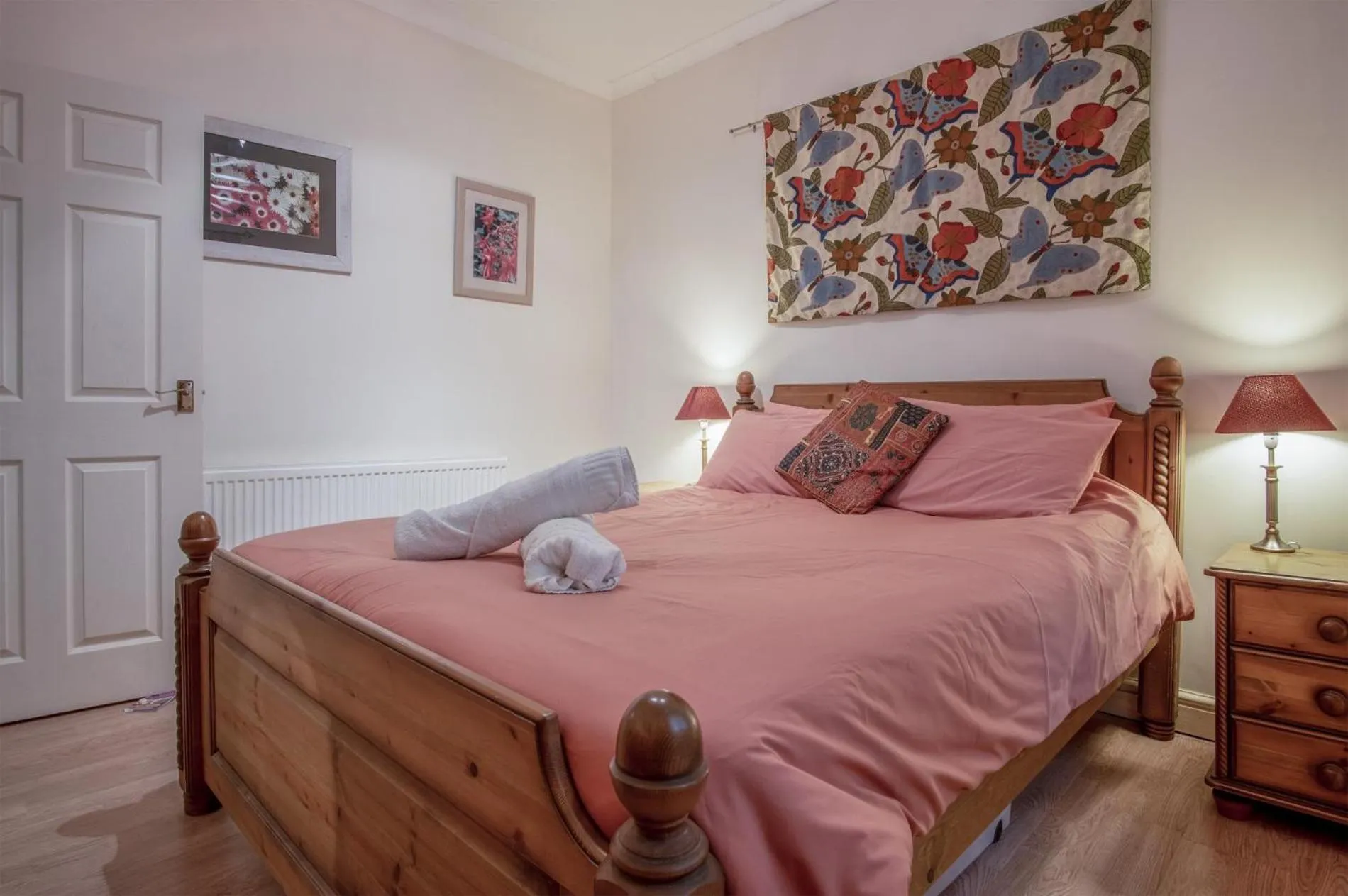 Floor plan, Bed in Arcadia - 1 Bedroom Apartment - Tenby