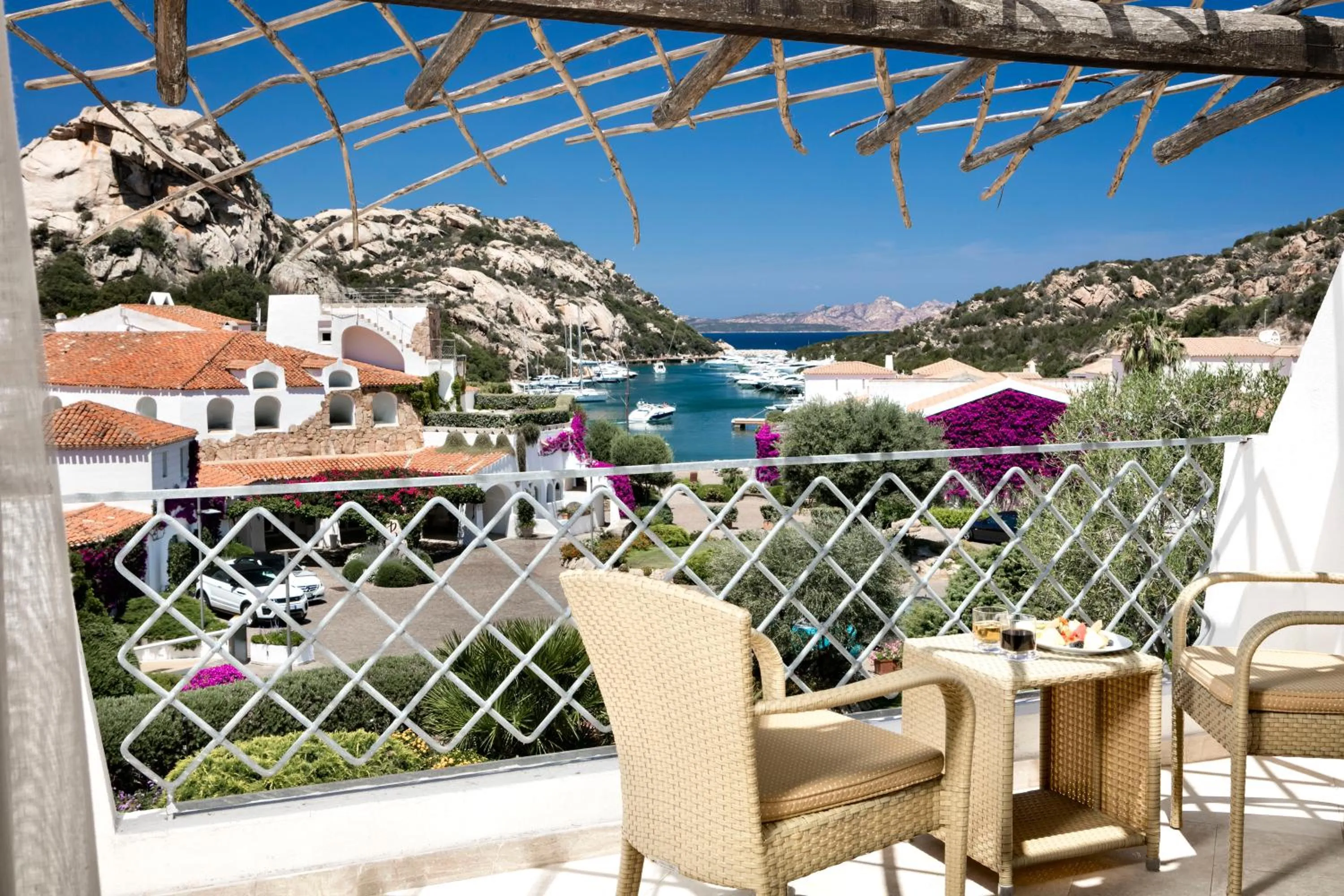 Balcony/Terrace in Grand Hotel Poltu Quatu