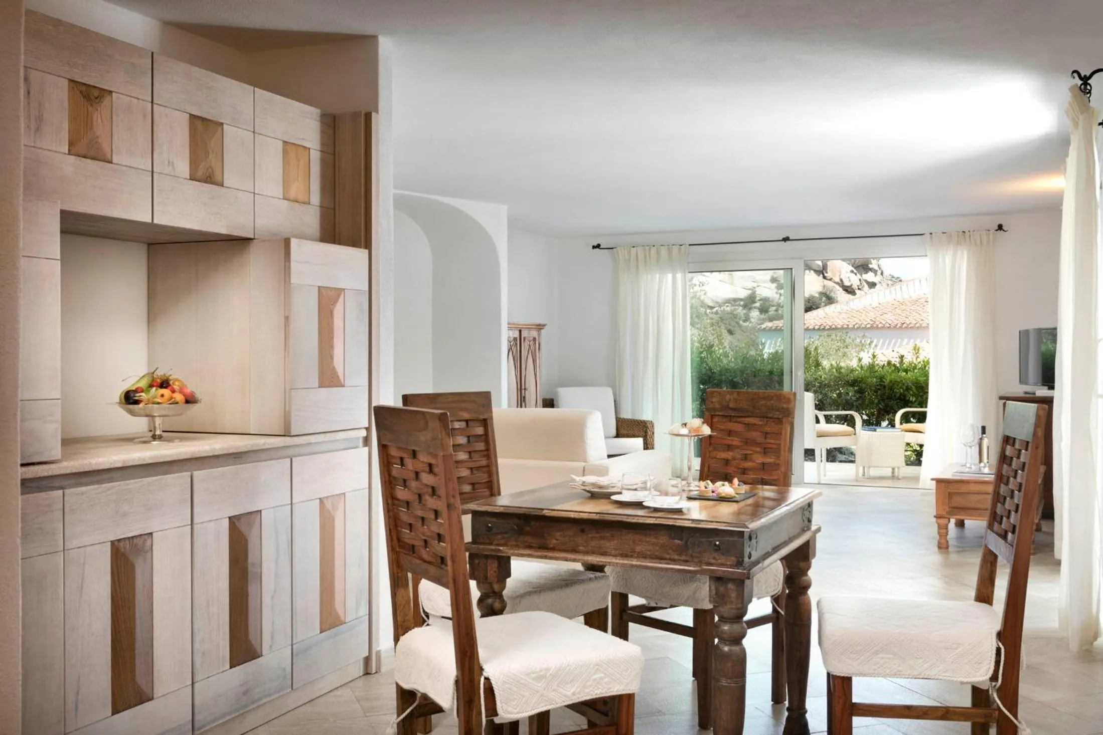 Dining area in Grand Hotel Poltu Quatu