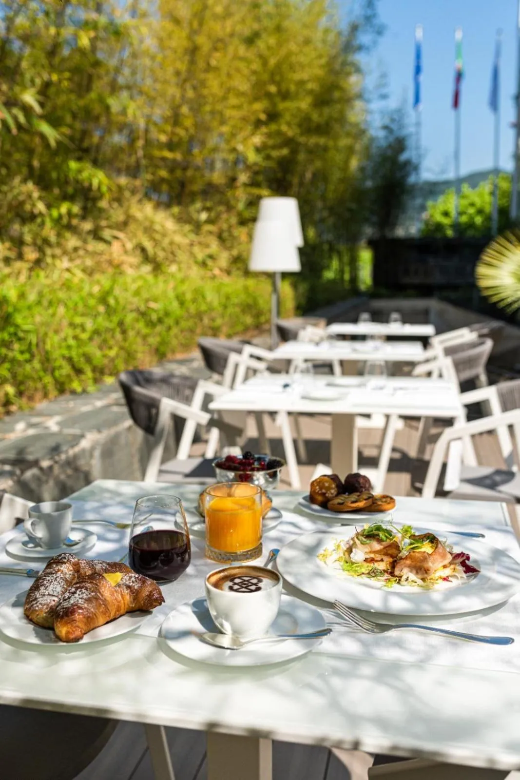 Italian breakfast in Carrick Hotel Camogli Portofino Coast