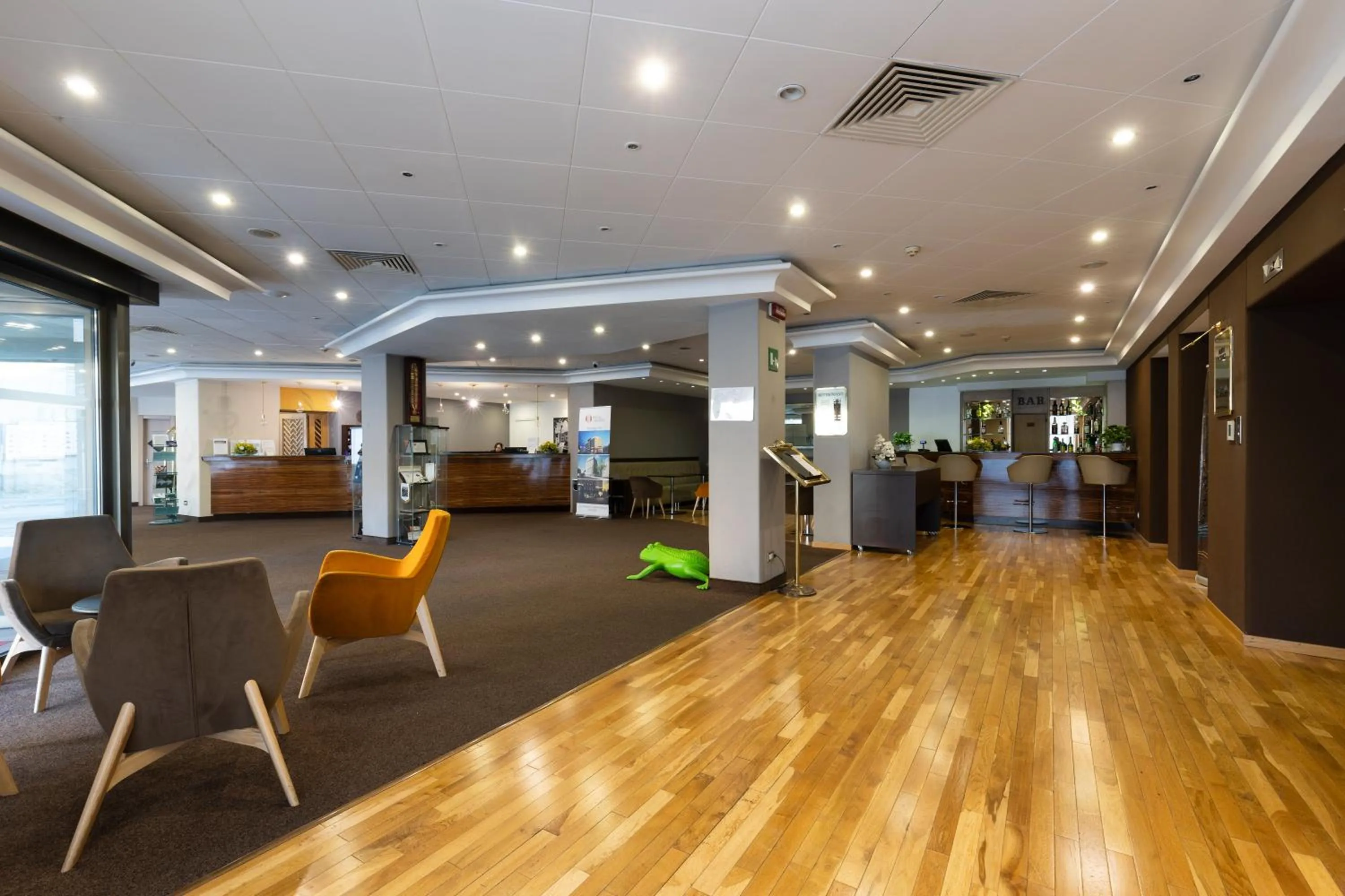 Lobby or reception in Hotel Royal Caserta