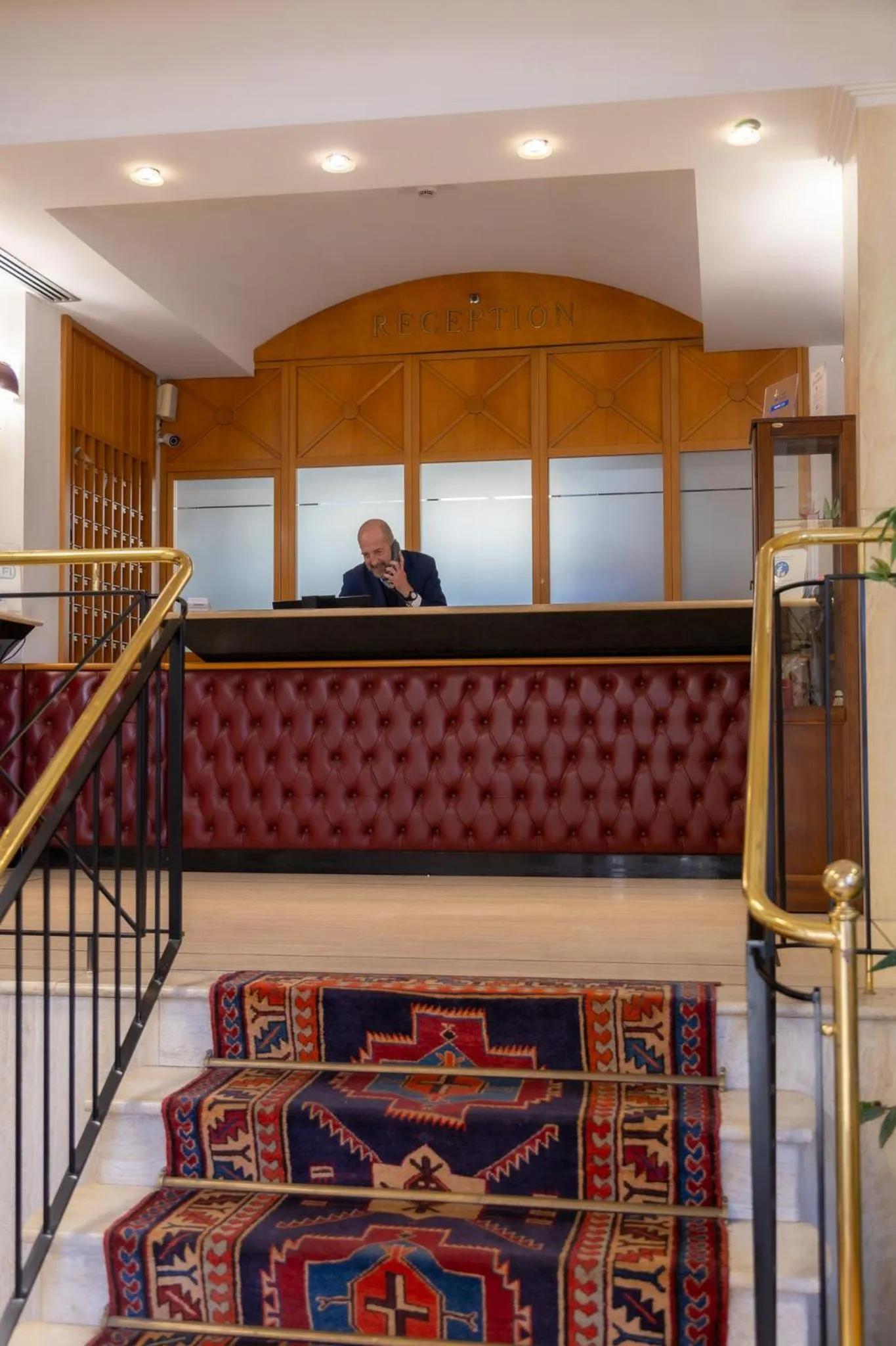 Lobby or reception in Hotel Continental