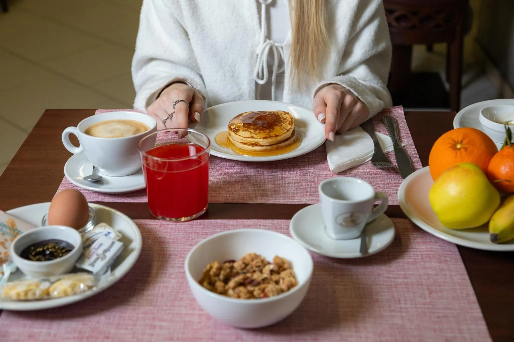 Continental breakfast in Hotel Continental