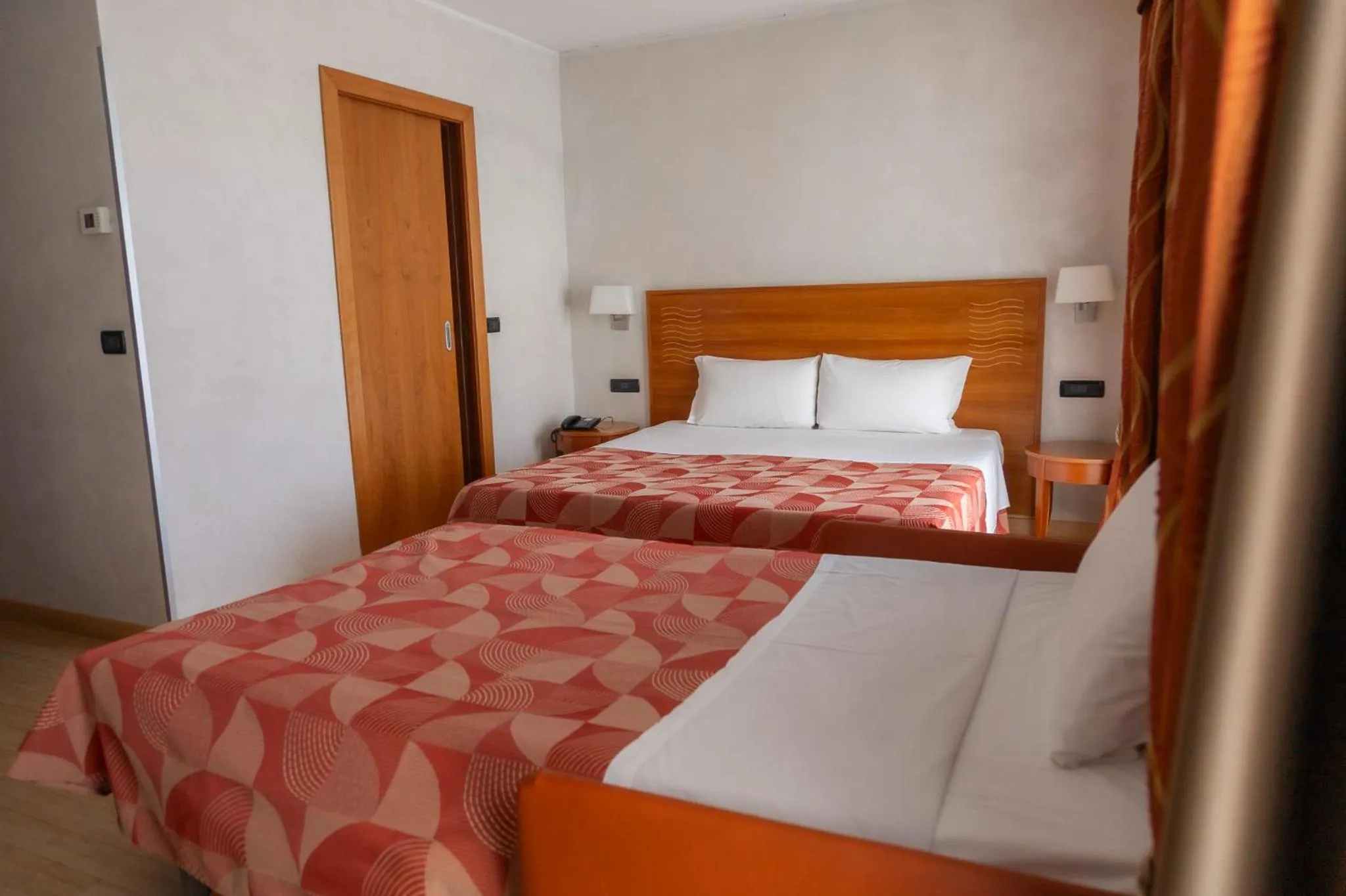 Bed in Hotel Continental