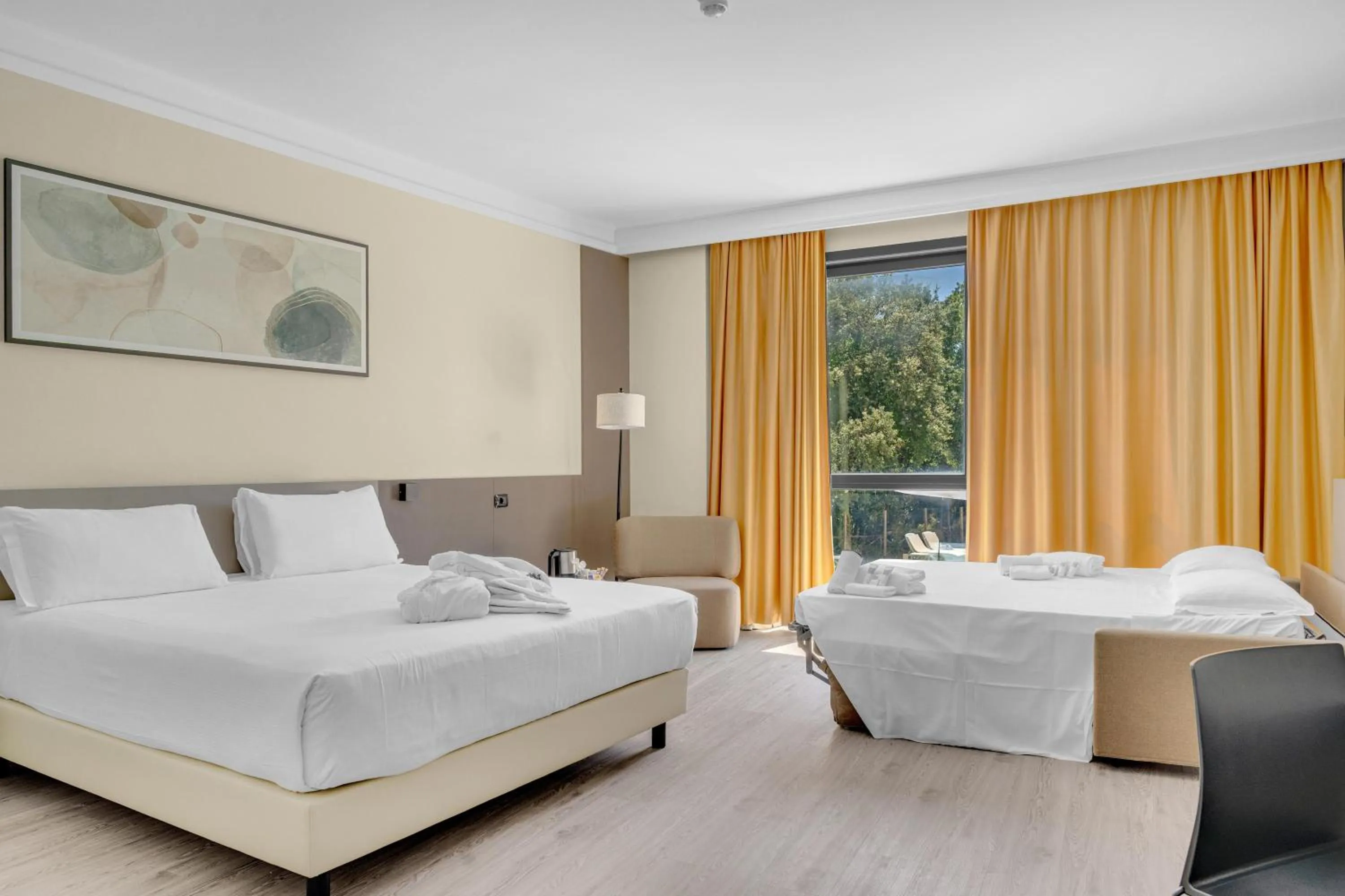 Bed in Hotel Roma Aurelia Antica