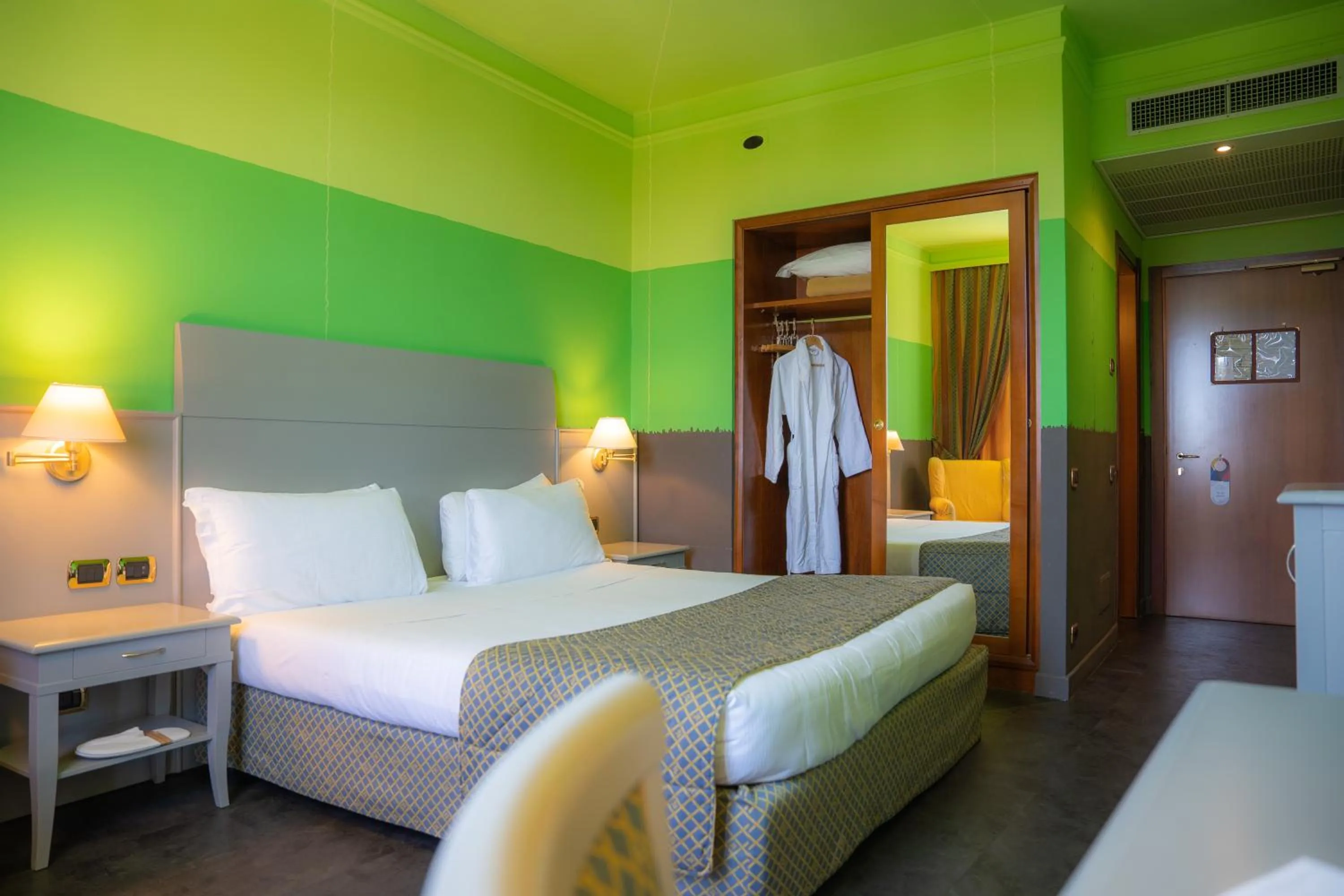 Bed in Hotel Roma Aurelia Antica