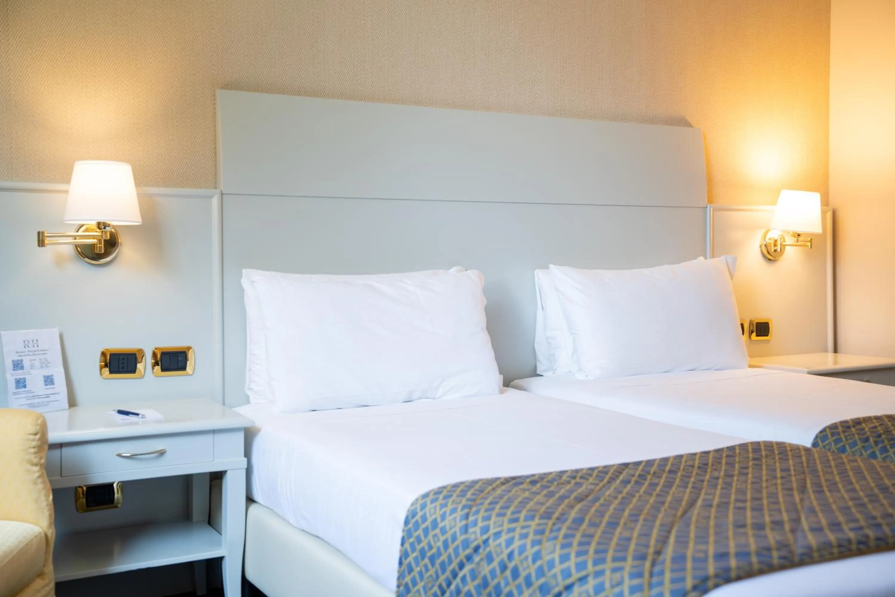 Bed in Hotel Roma Aurelia Antica