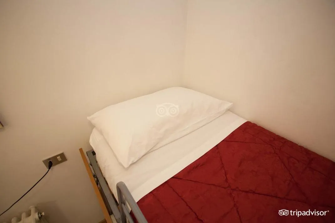 Bed in Hotel Caprera