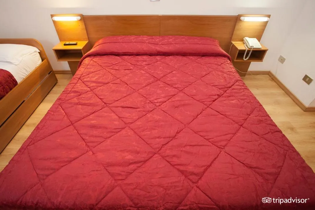 Bed in Hotel Caprera