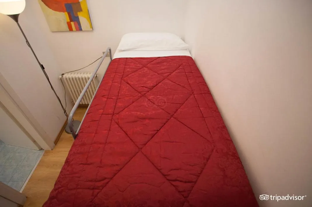 Bed in Hotel Caprera