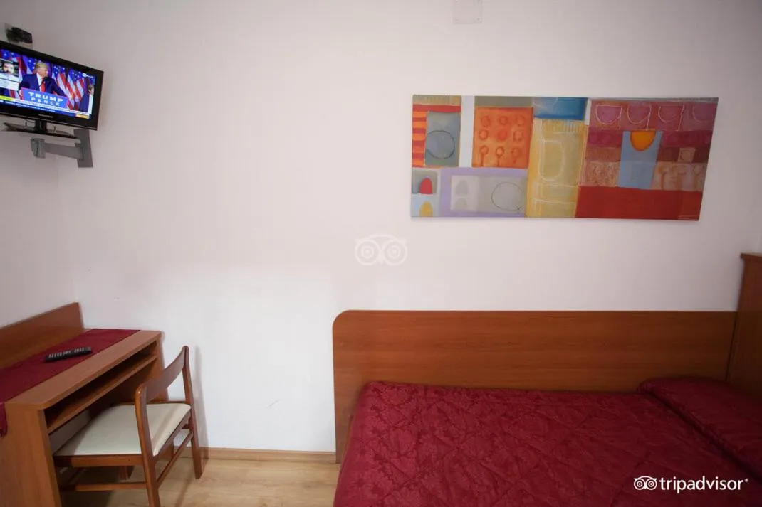 Bed in Hotel Caprera