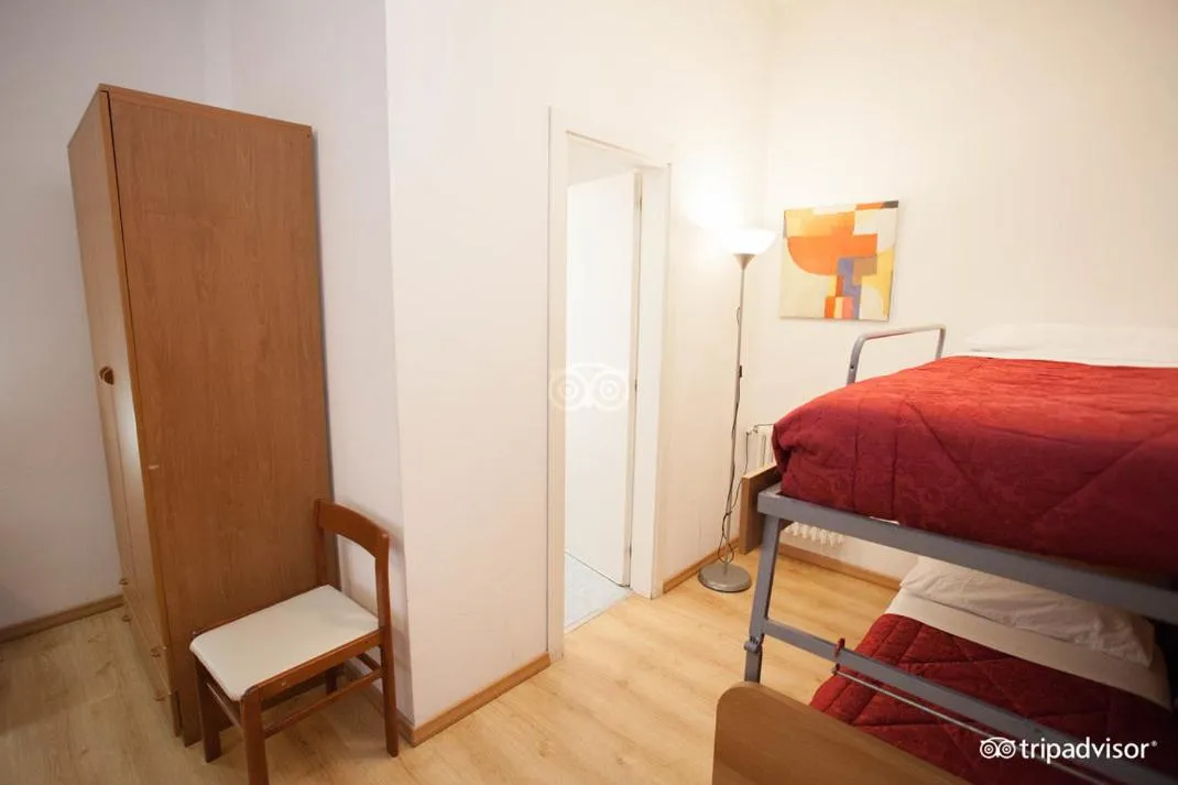 Bed in Hotel Caprera