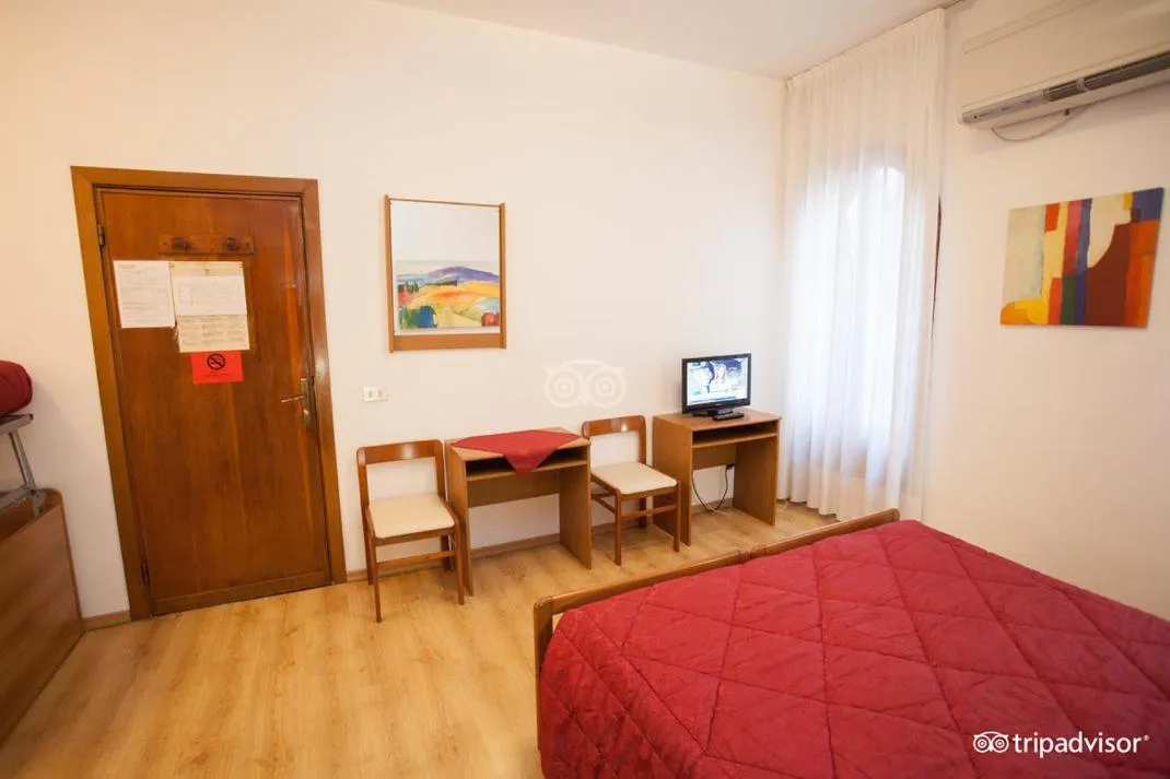 Bed in Hotel Caprera