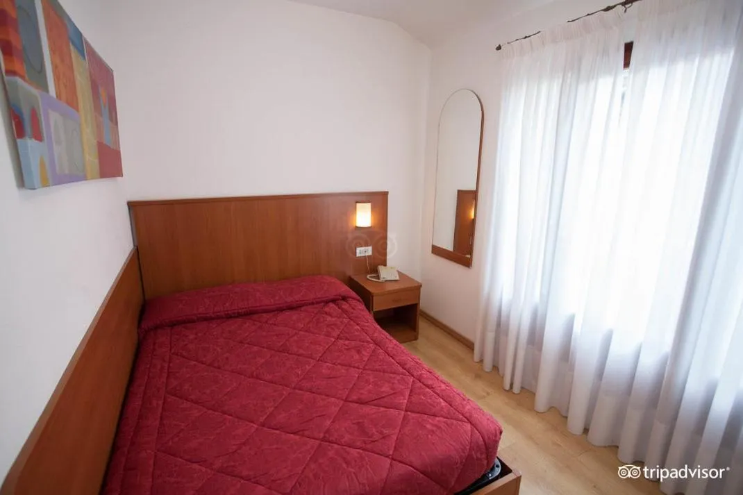 Bed in Hotel Caprera