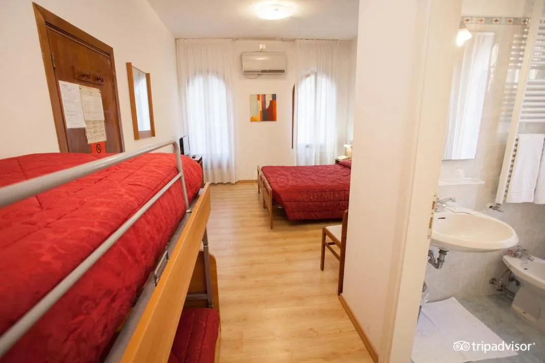 Bed in Hotel Caprera