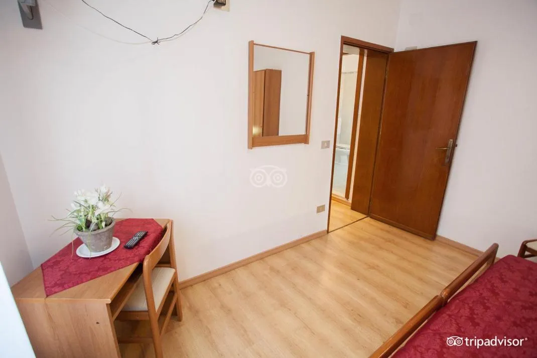 Bed in Hotel Caprera