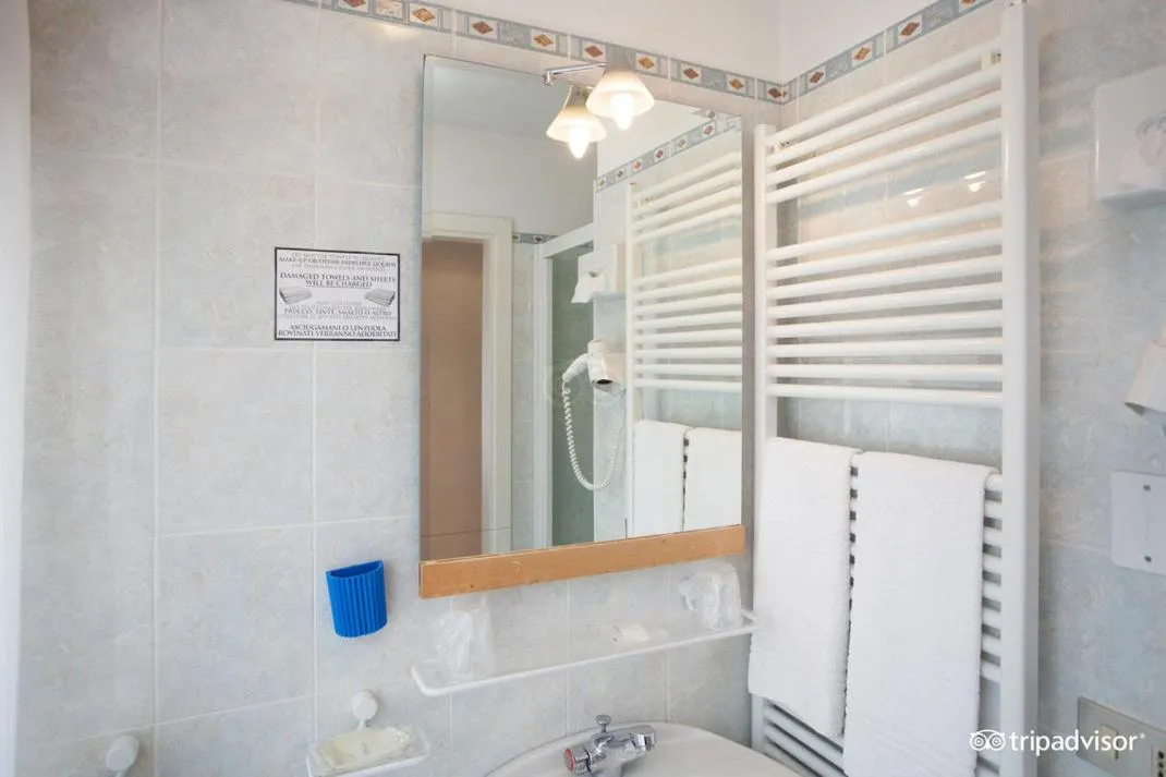 Bathroom in Hotel Caprera