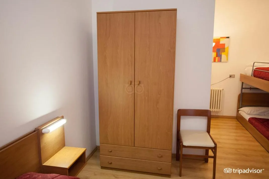 Bed in Hotel Caprera