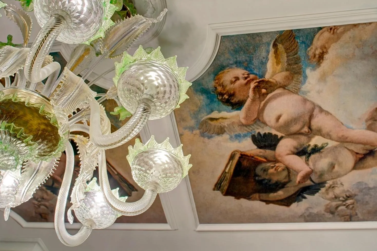 Decorative detail in Hotel Pausania