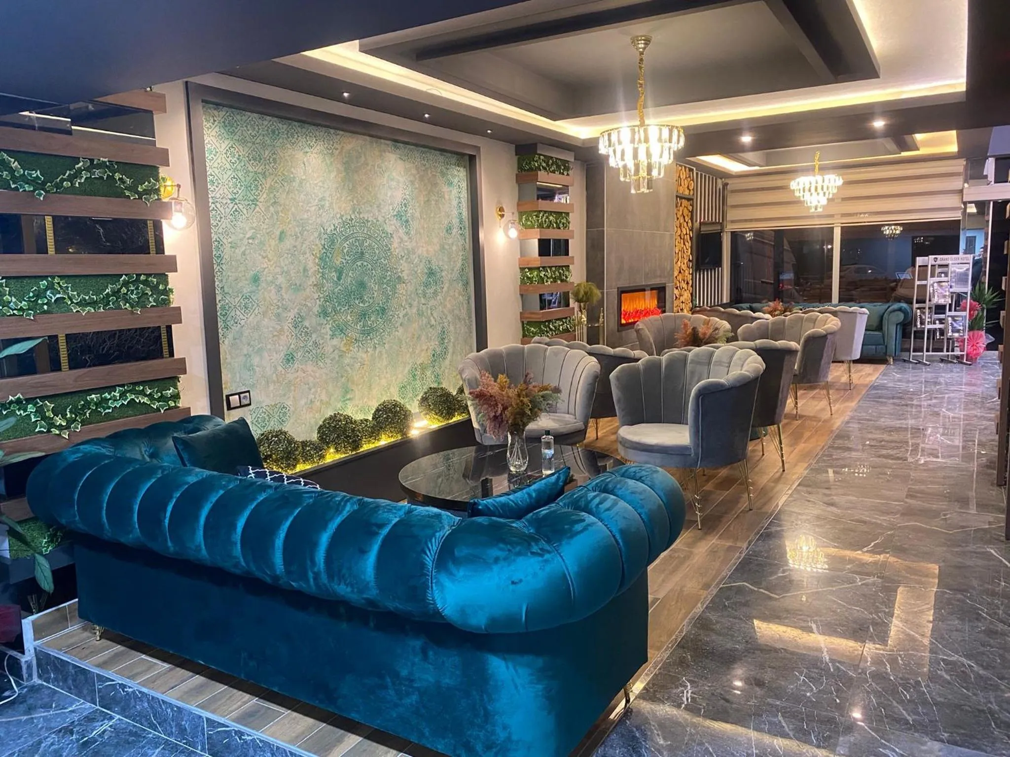 Lobby or reception in Grand Zara Hotel