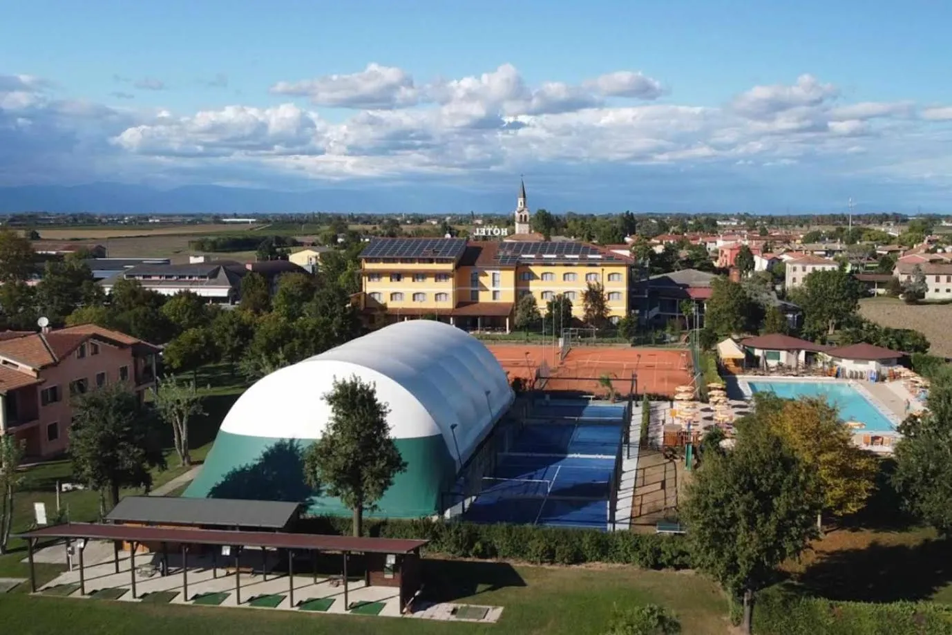 Bird's eye view in Ancora Sport Resort Hotel