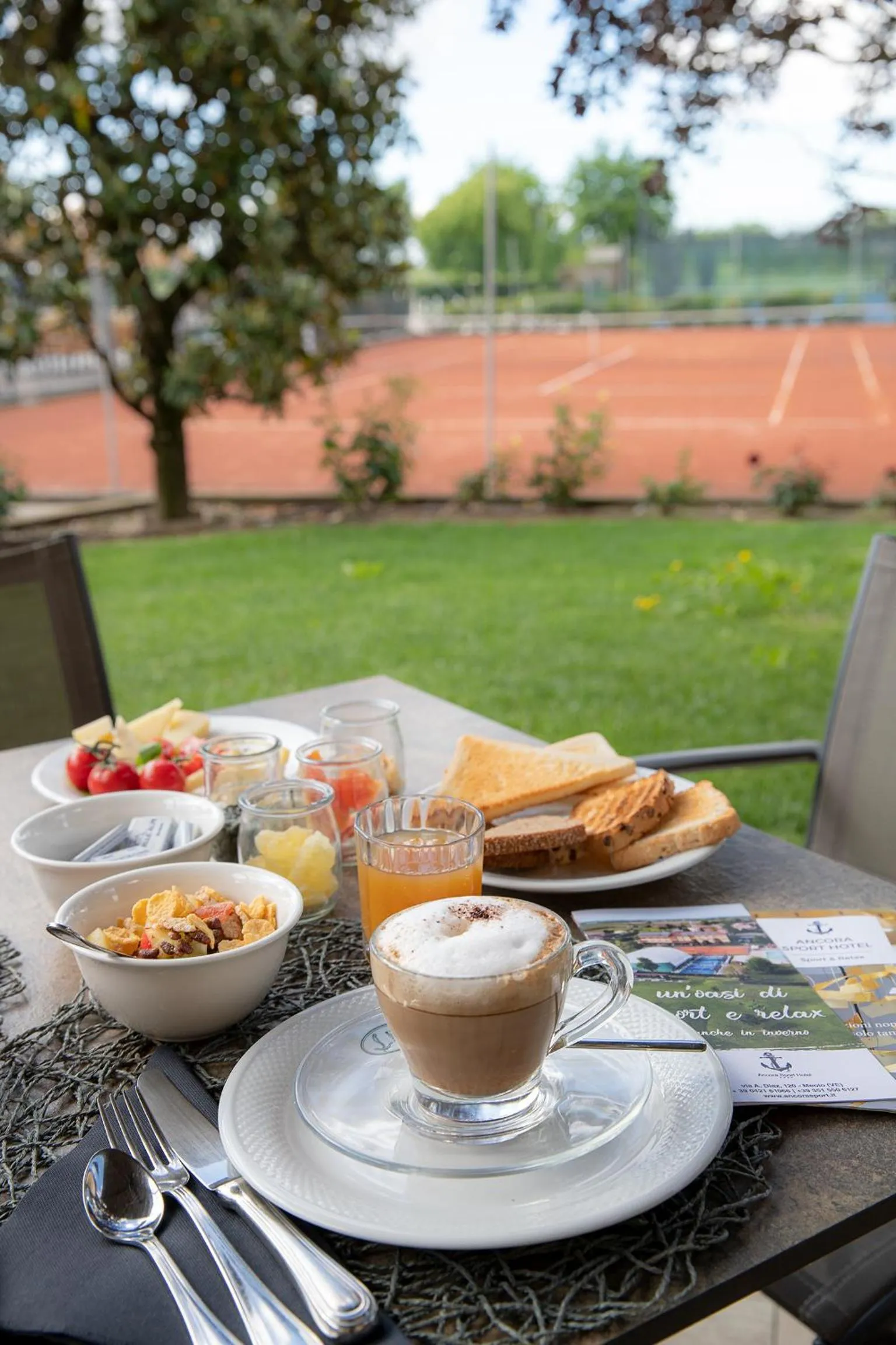 Food in Ancora Sport Resort Hotel