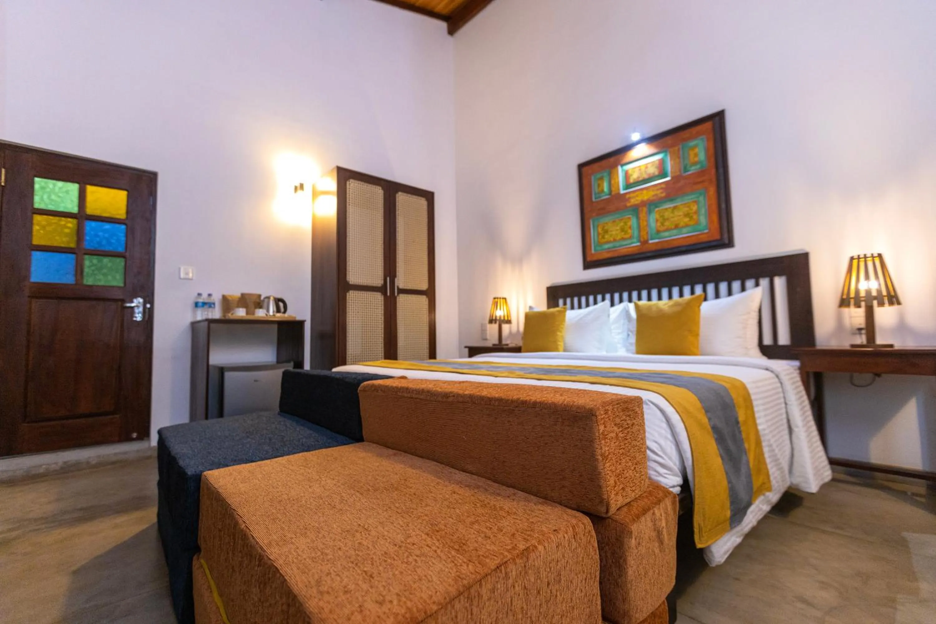 Bed in THE Mangrove cave Hotel